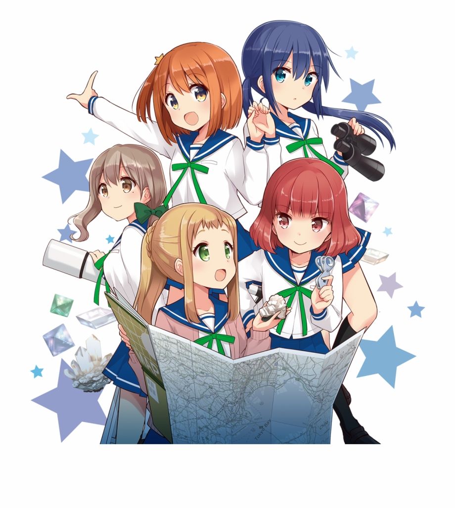 Anime, Quro, Koisuru Asteroid, Official Art, Character