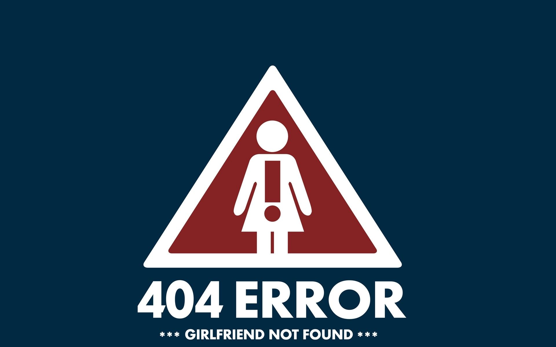 error, Girl, Friend, Not, Found Wallpaper HD / Desktop and Mobile Background