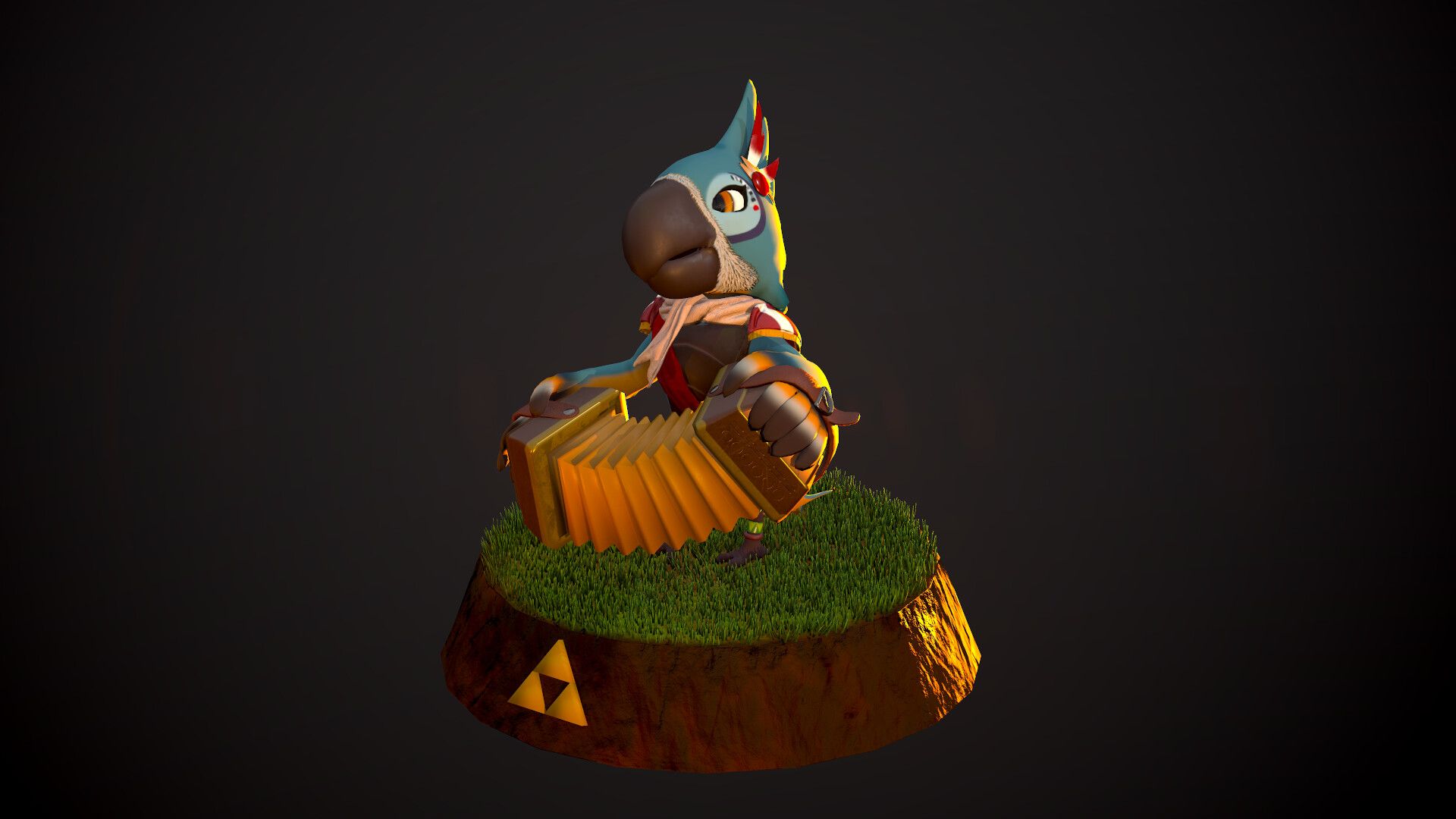 Kass Chibi version Legend of Zelda: Breath