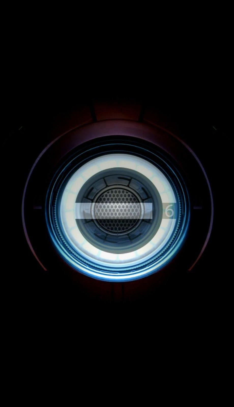 Iron Man Chest Pacemaker Plate iPhone 5 Wallpaper