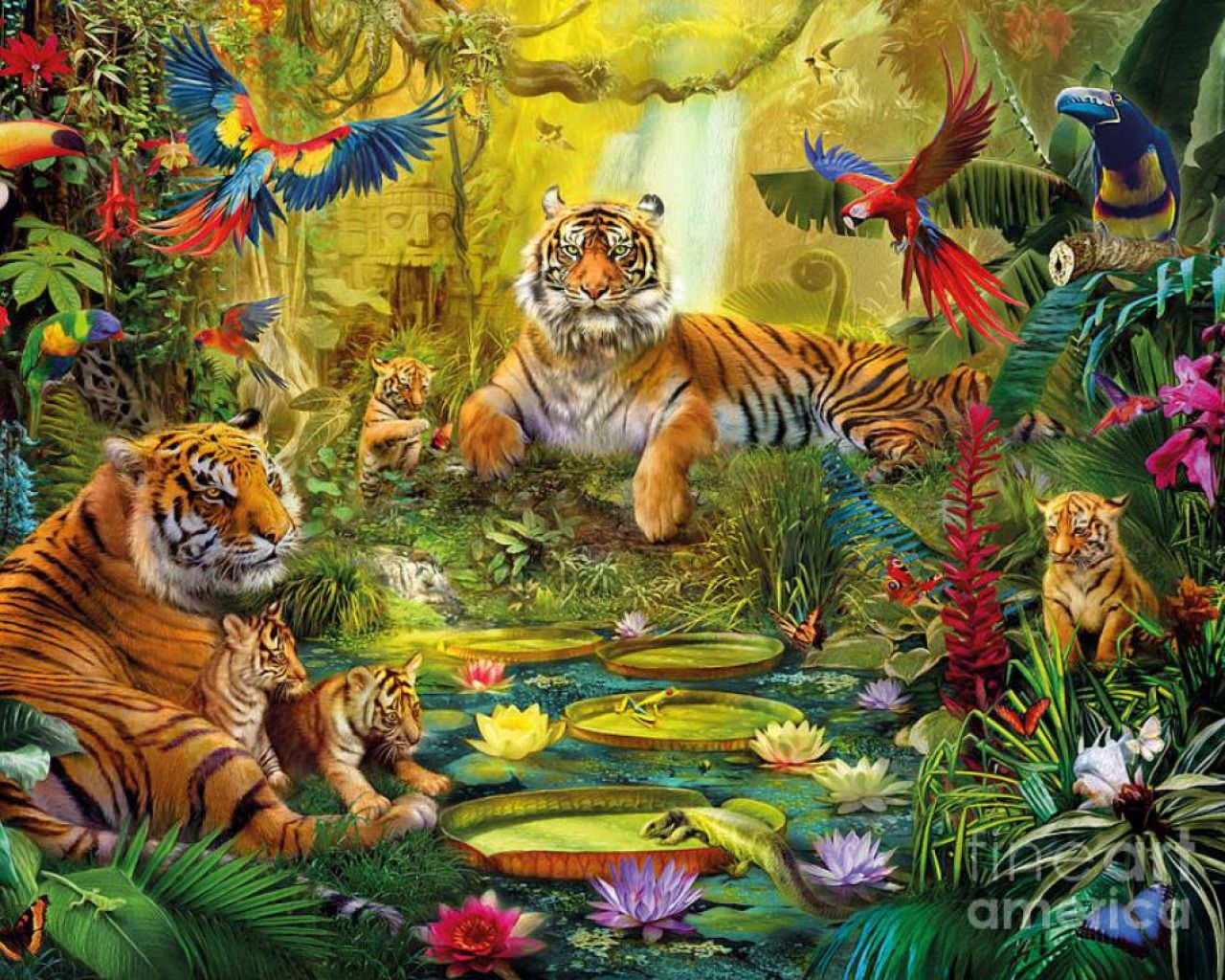 Jungle Animals Wallpapers - Wallpaper Cave