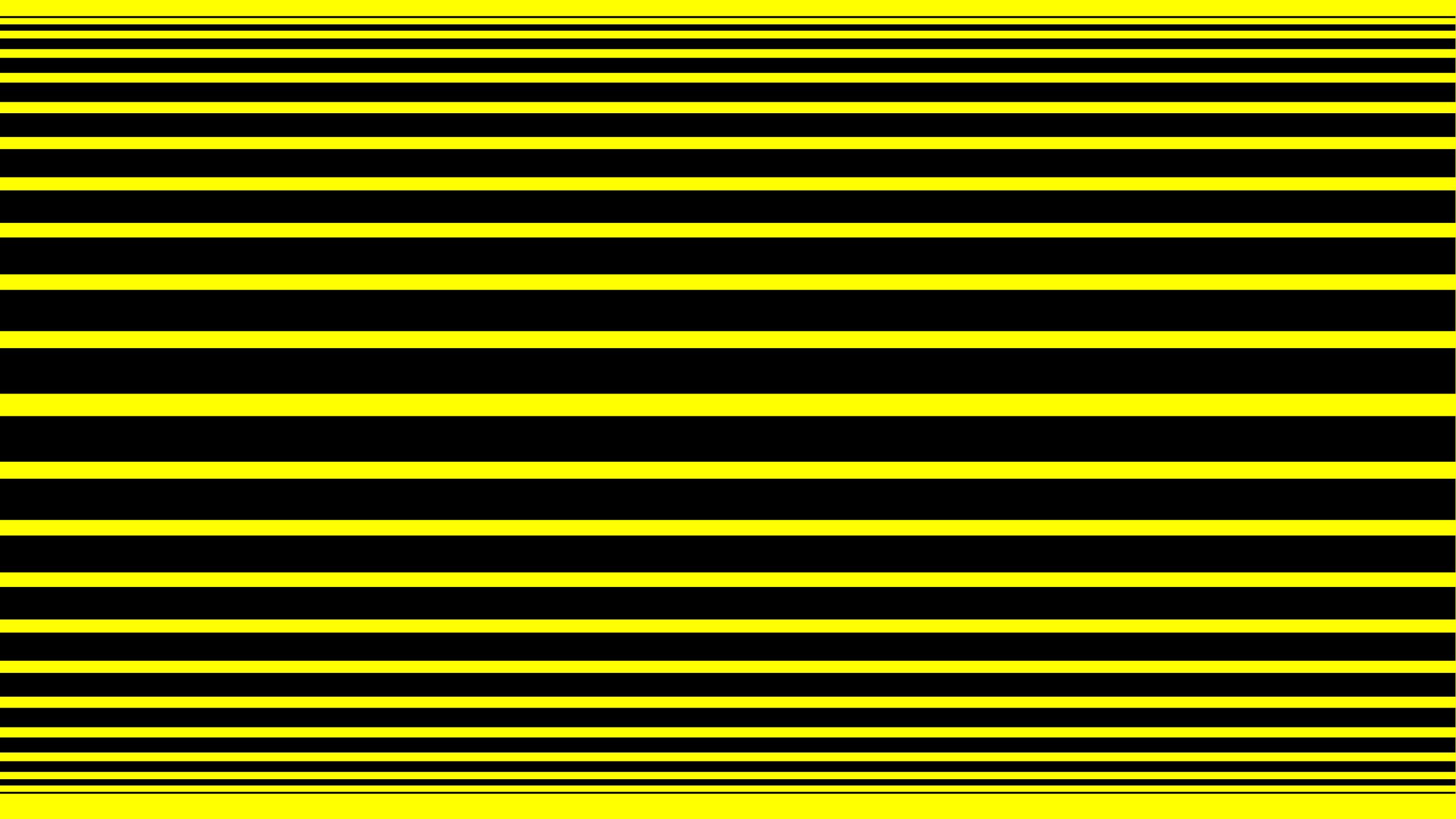 Yellow n Black Lines 1440P Resolution Wallpaper, HD