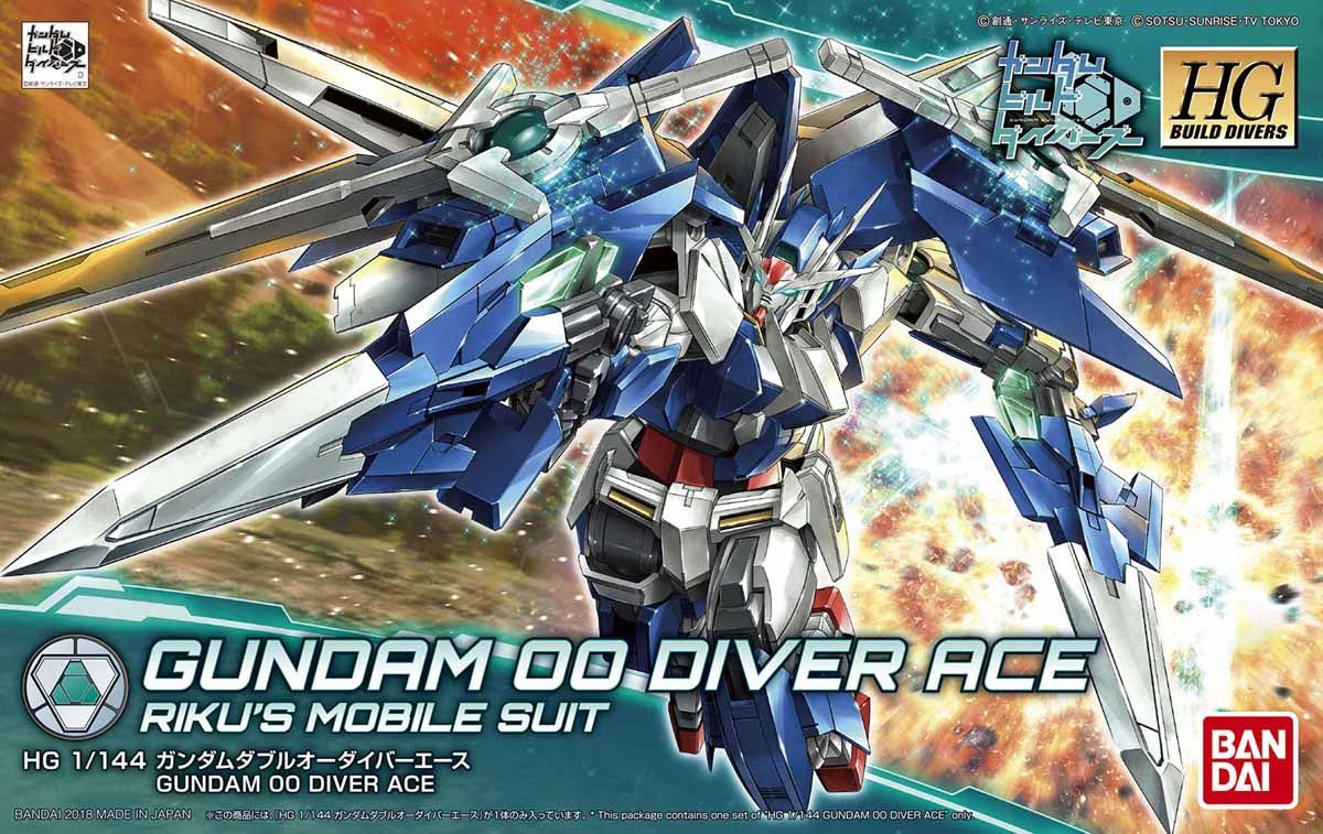 HGBD GN 0000DVR A Gundam 00 Diver Ace