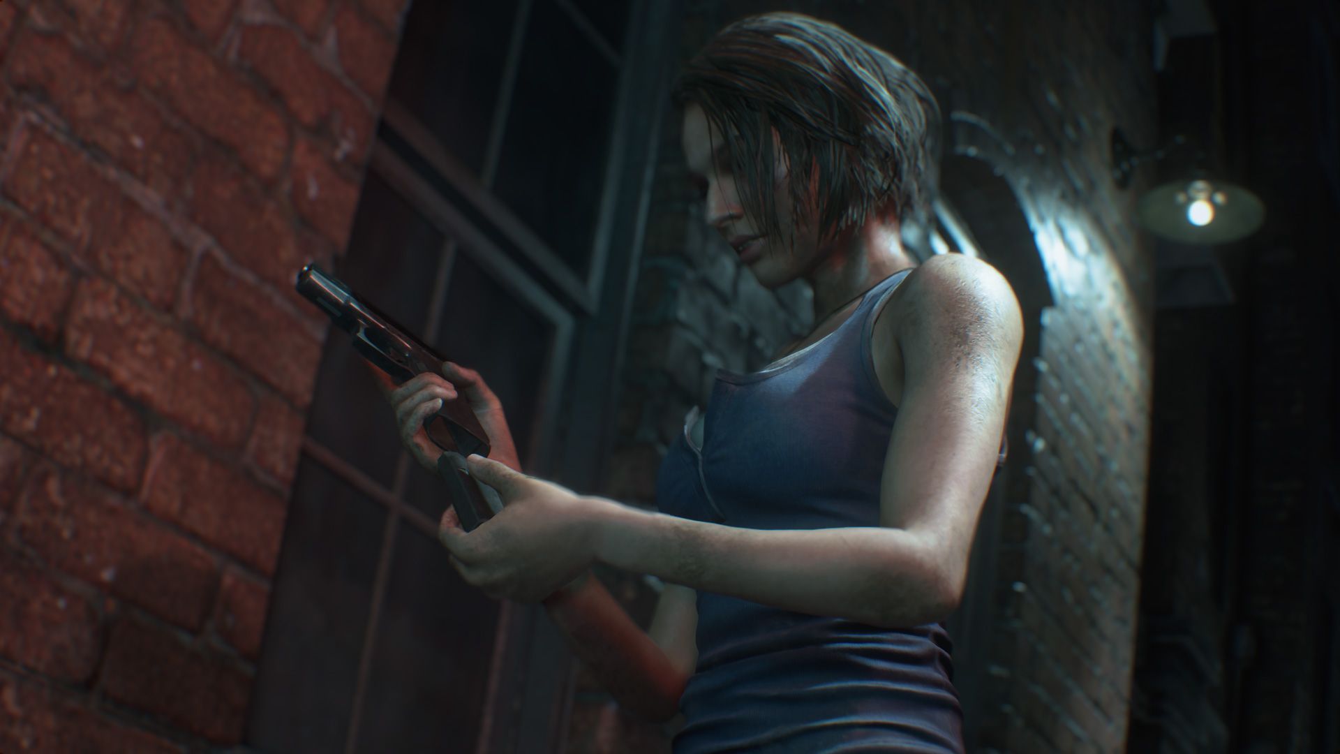 Download Jill Valentine In Action Wallpaper