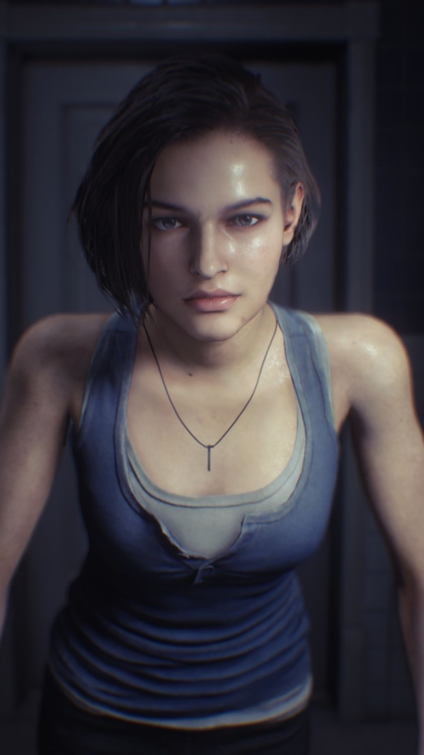 Download Jill Valentine, The Resilient Heroine From Resident Evil Series  Wallpaper