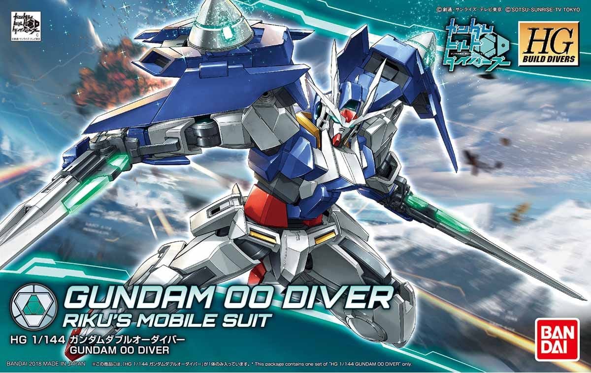 HGBD GN 0000DVR Gundam 00 Diver
