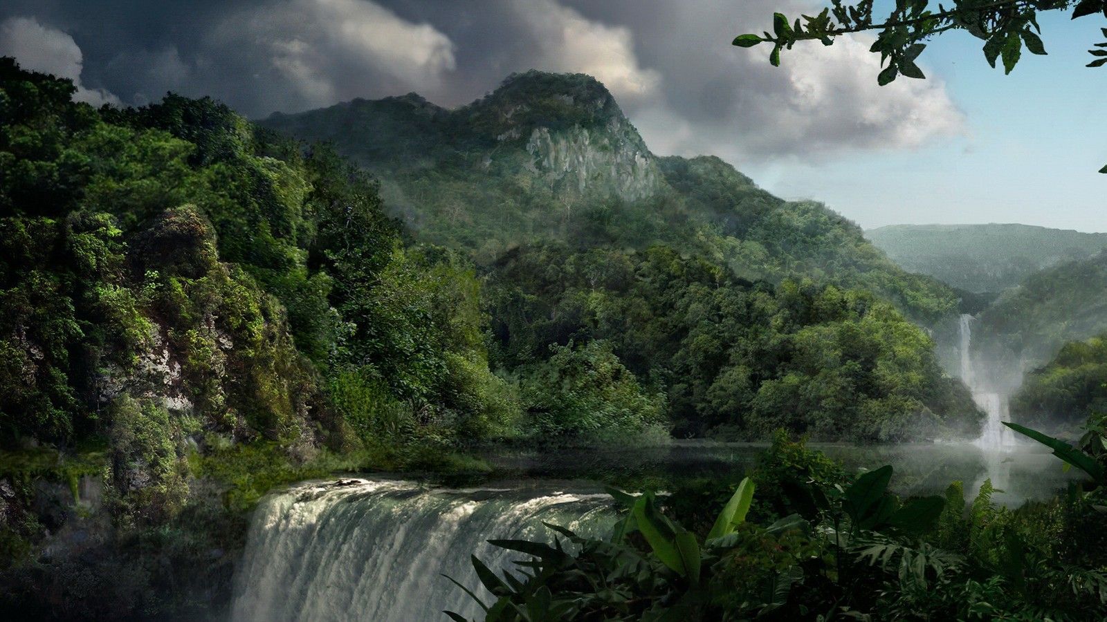 Mountain Scenery Free Wallpaper