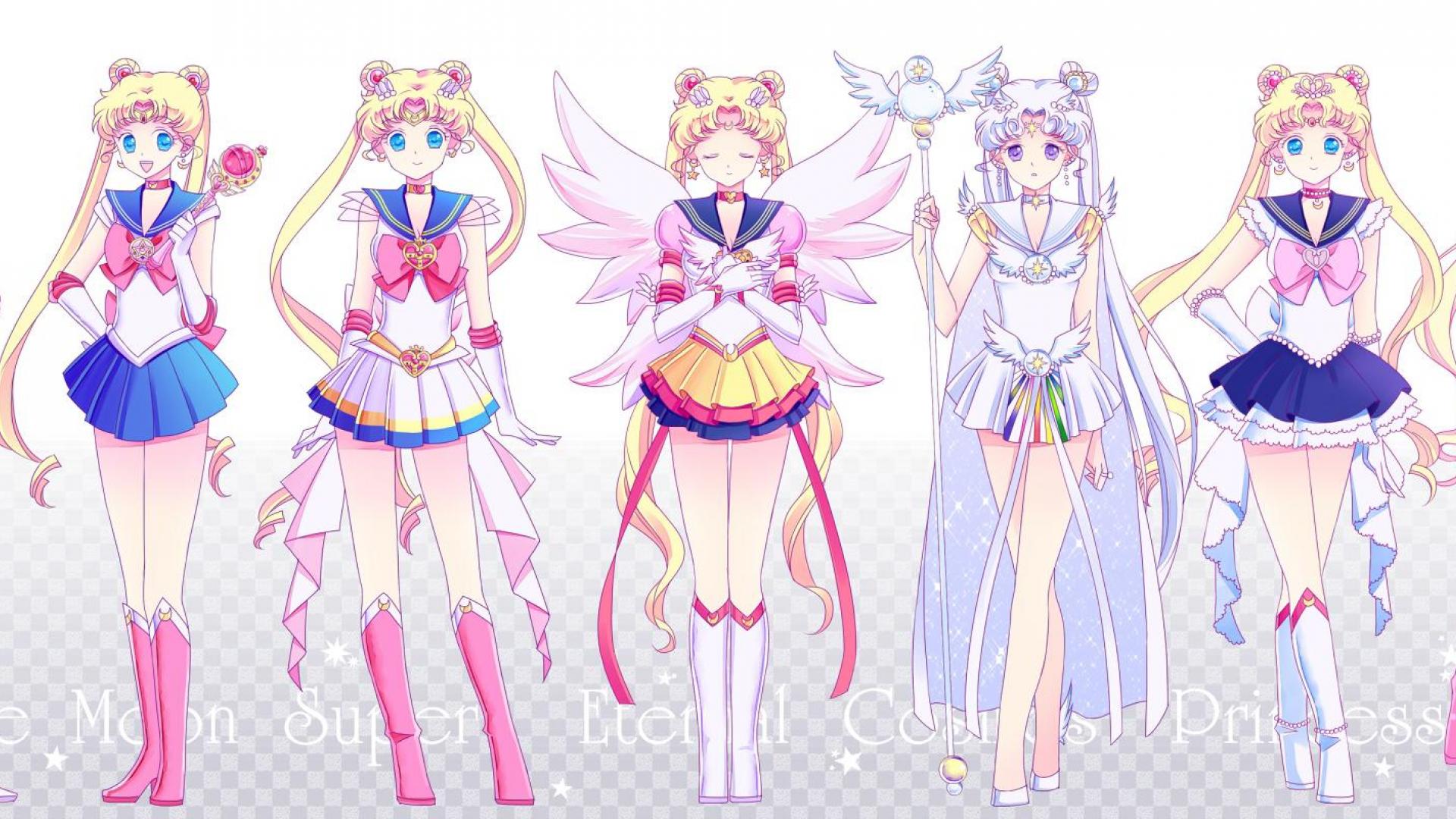 Aesthetic Sailor Moon Laptop Wallpapers - Wallpaper Cave