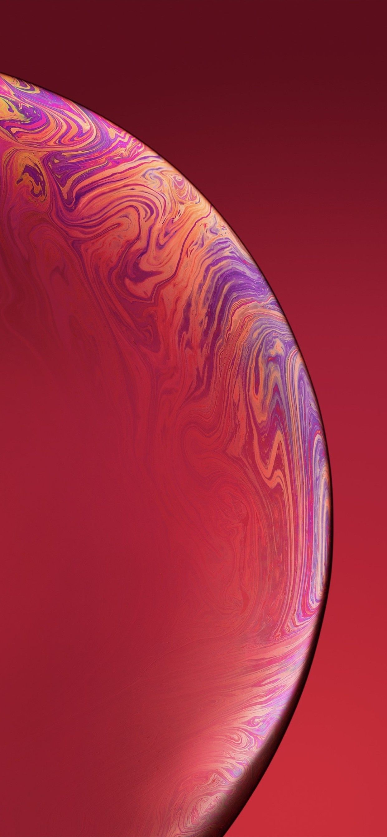 IPhone Xs Double Bubble Red iPhone XS MAX HD 4k
