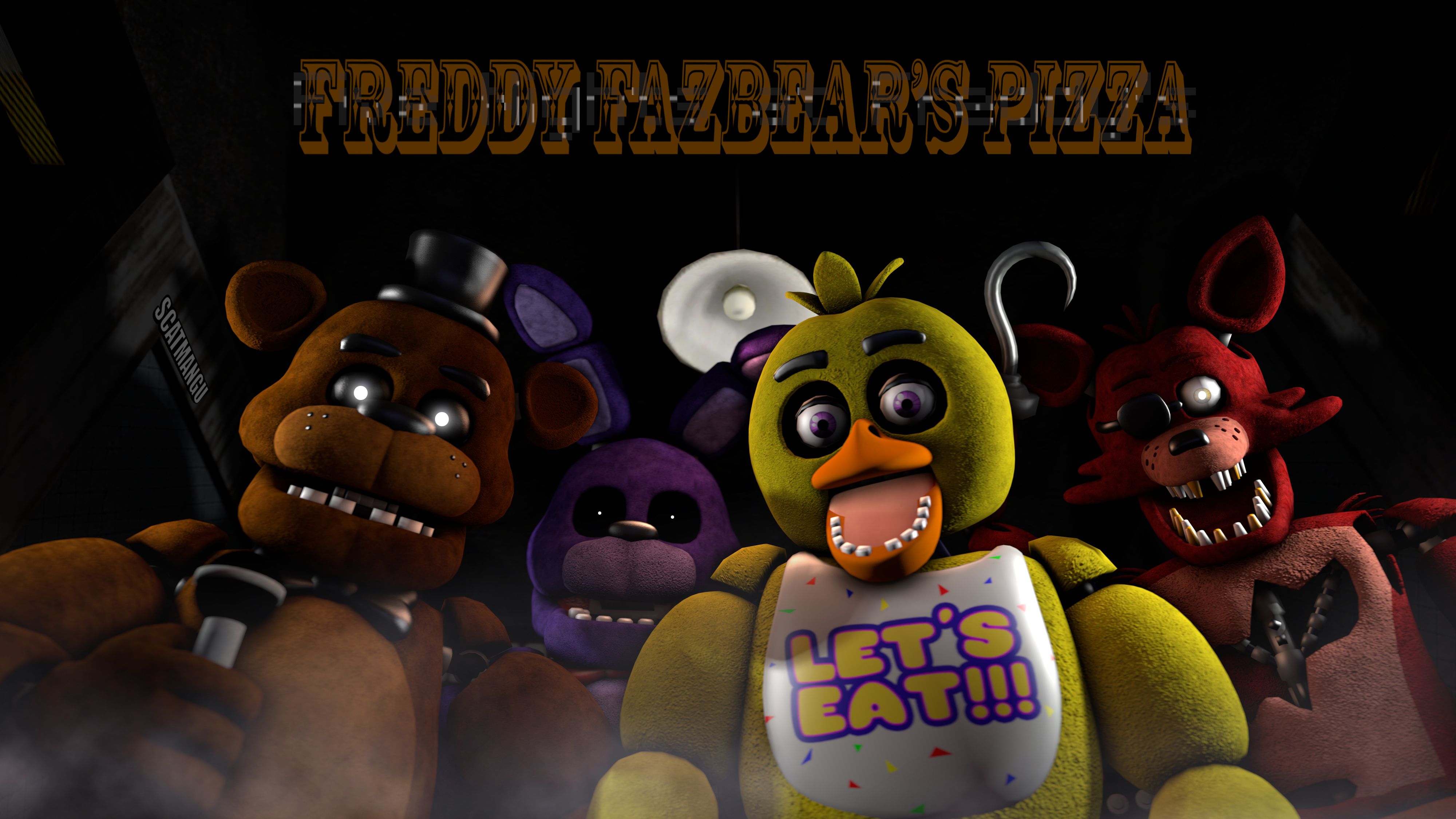 Five Nights at Freddy's 4k Ultra HD Wallpaper. Background Image