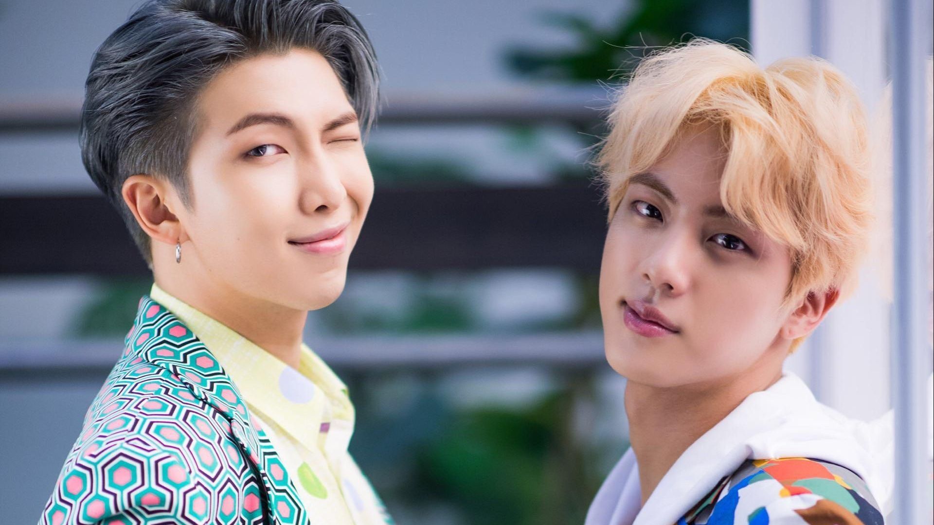 Free download BTS image Jin and RM HD wallpaper and background