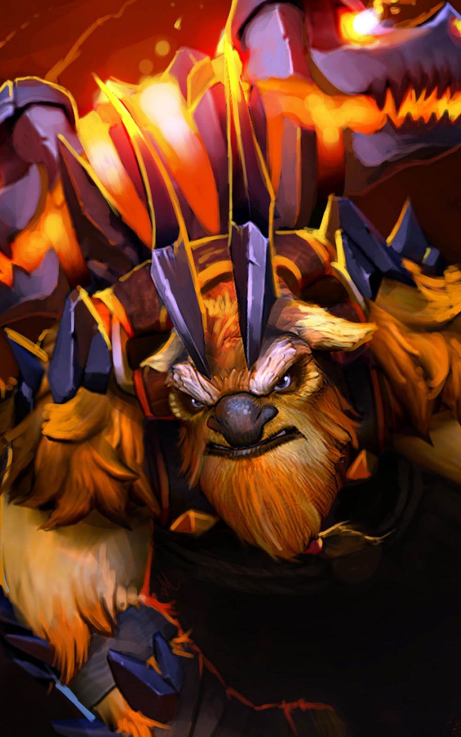 Earthshaker Dota 2 HD Mobile Wallpaper HD Dota 2 Wallpaper