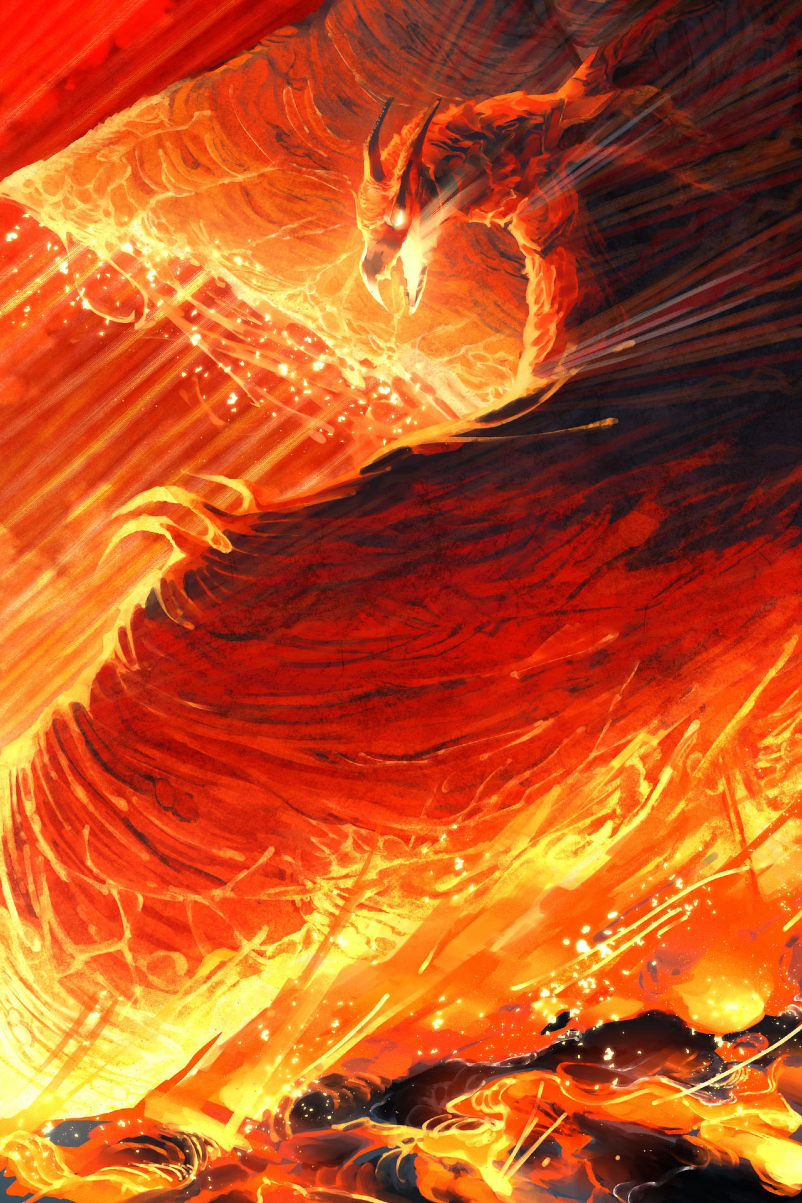 Fire Godzilla HD Android Wallpapers - Wallpaper Cave