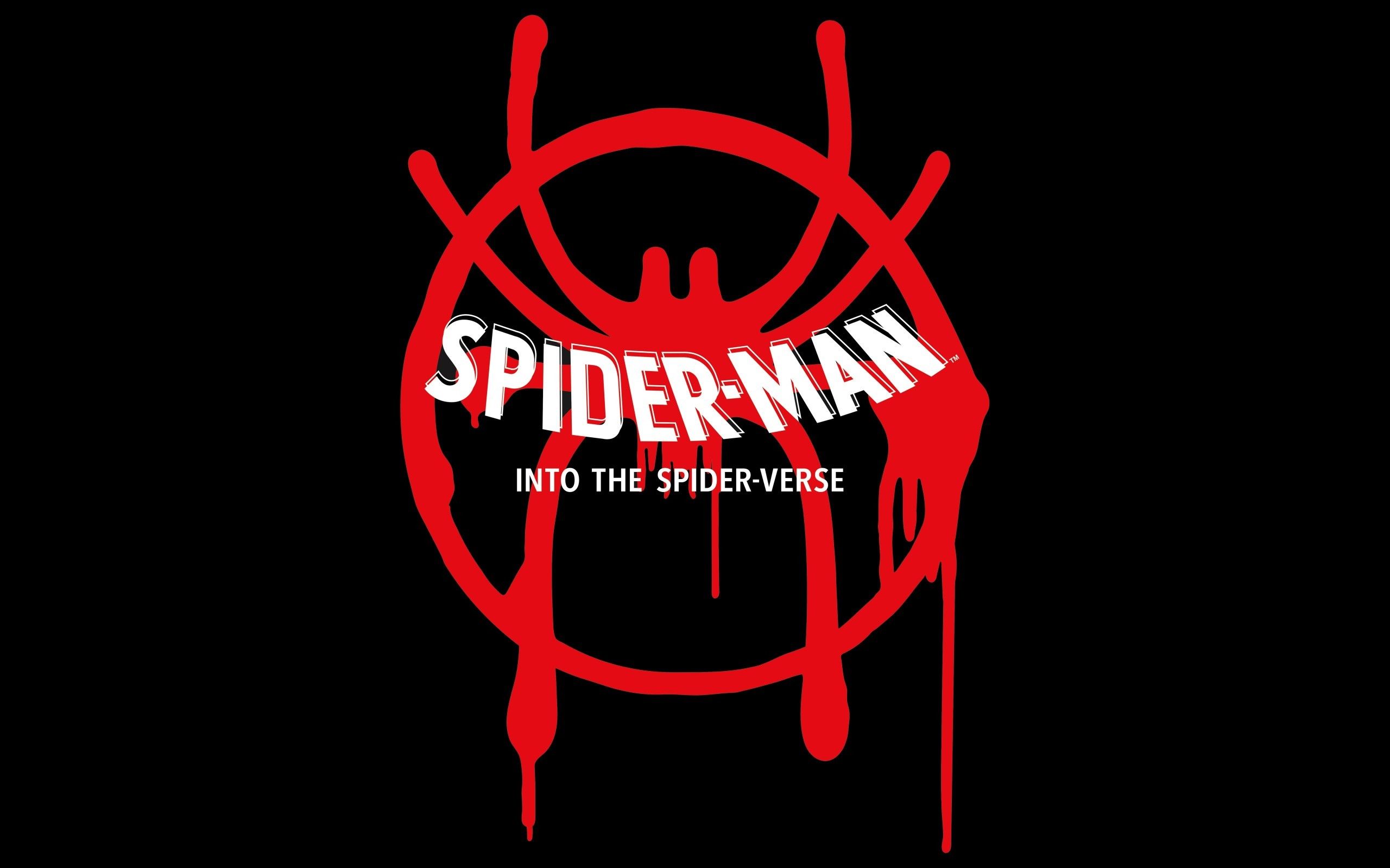 Download 2560x1600 Spider Man: Into The Spider Verse, Logo
