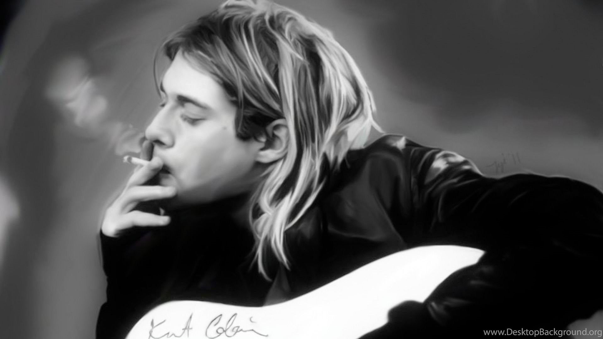 Kurt Cobain HD Wallpaper Desktop Background