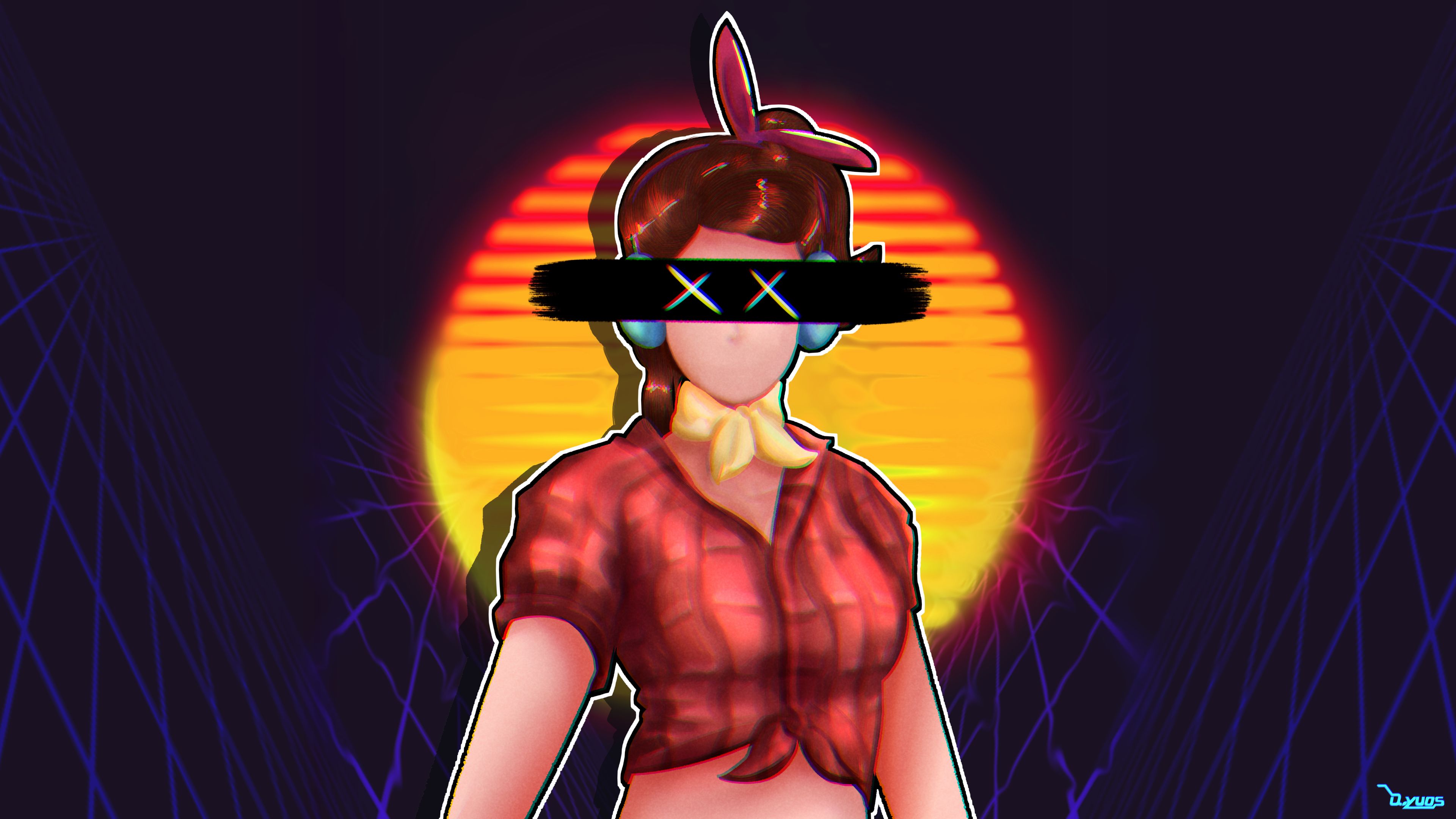 Wallpaper 4k Dva Vaporwave 4k 4k Wallpaper, Dva Overwatch