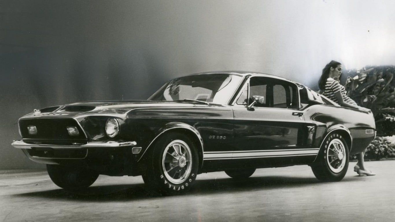 Black Ford Mustang, car, Shelby, Ford Mustang, fastback HD