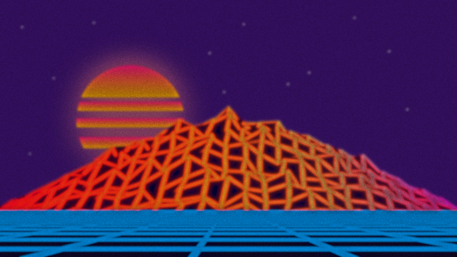 Retro Sunset 1920X1080 Wallpapers - Wallpaper Cave