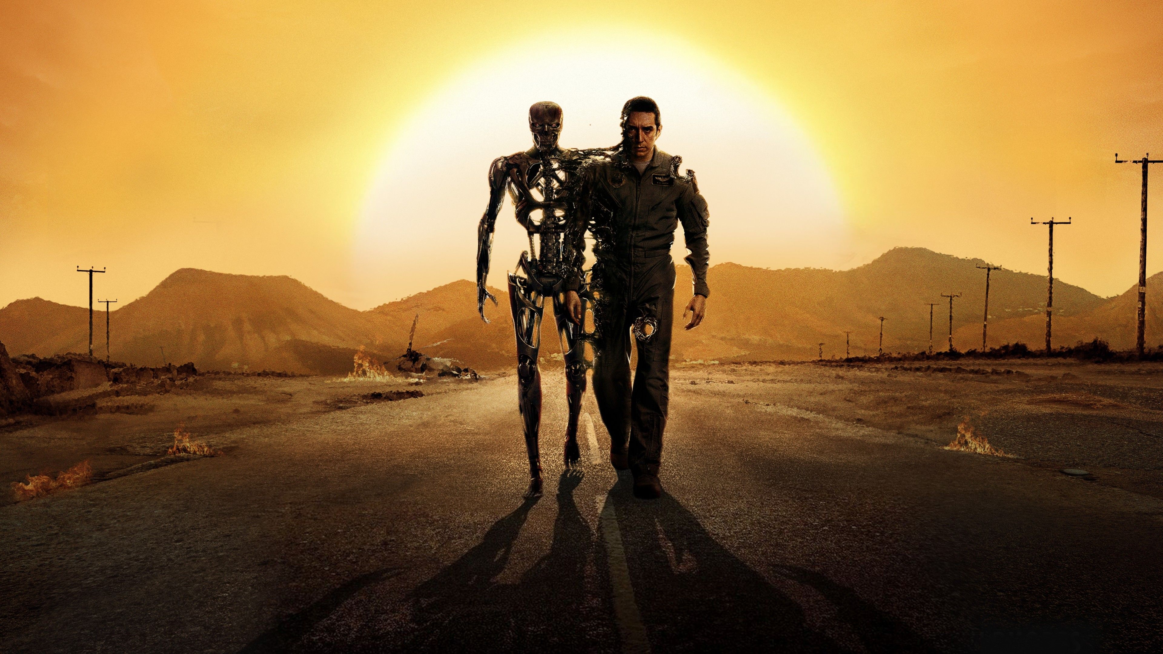 Wallpaper Terminator: Dark Fate, REV- Gabriel Luna, 4K, Movies