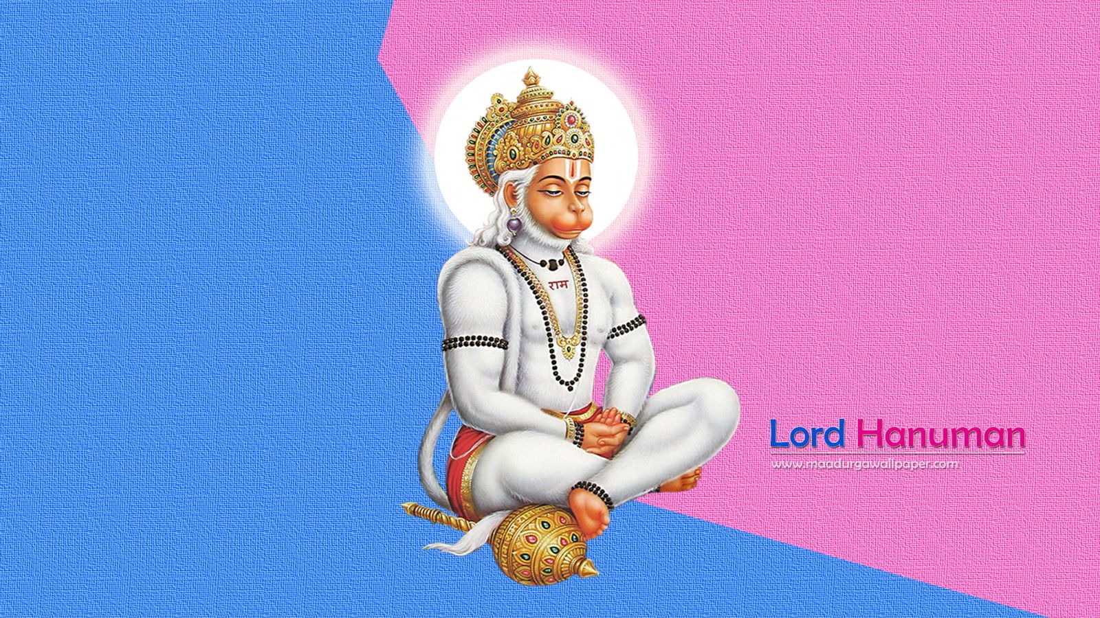 Meditating Lord Hanuman photo download