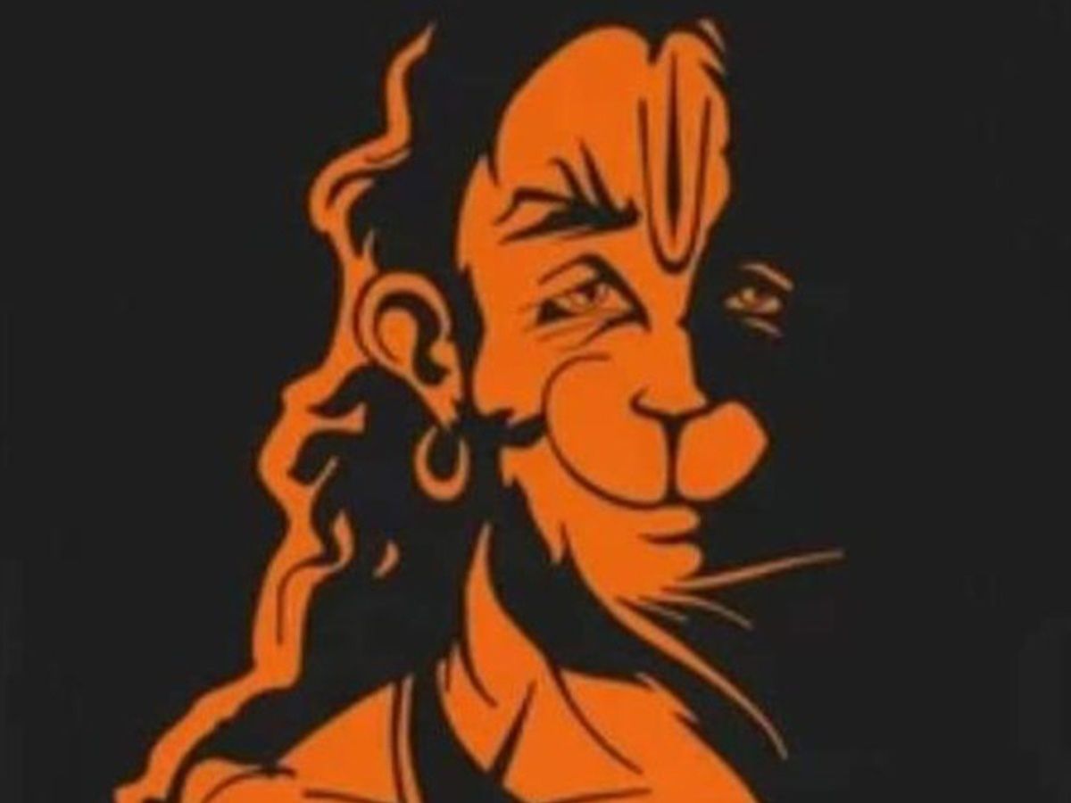 Angry Hanuman' Gets A Makeover & Is Now Happy After AAP's Win In Delhi