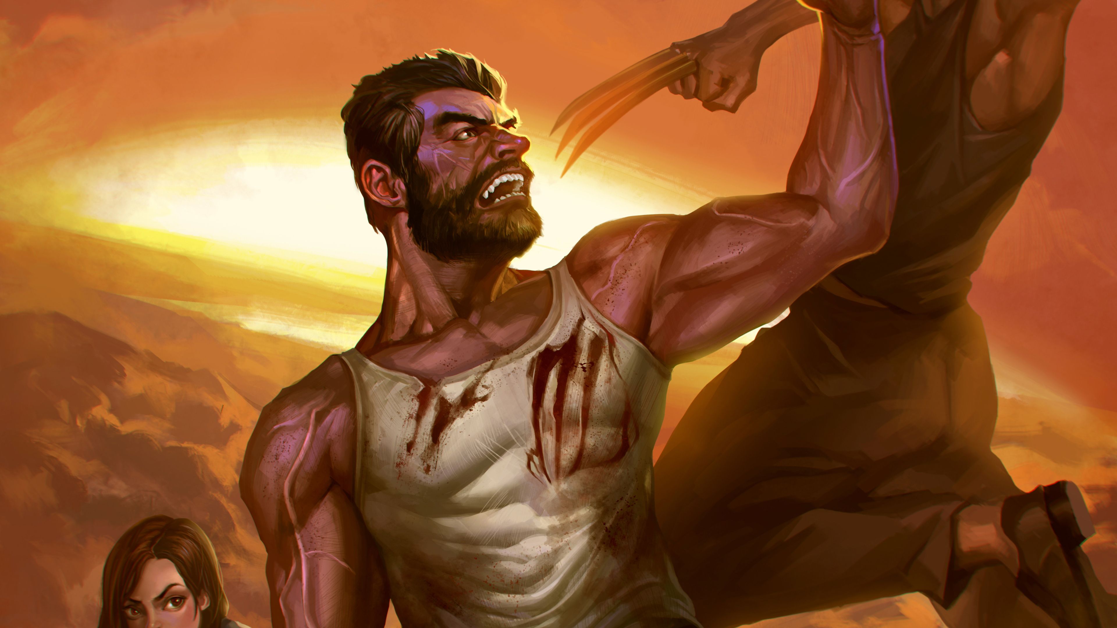 Wallpaper 4k Logan Artworks 4k 4k Wallpaper, Artwork Wallpaper
