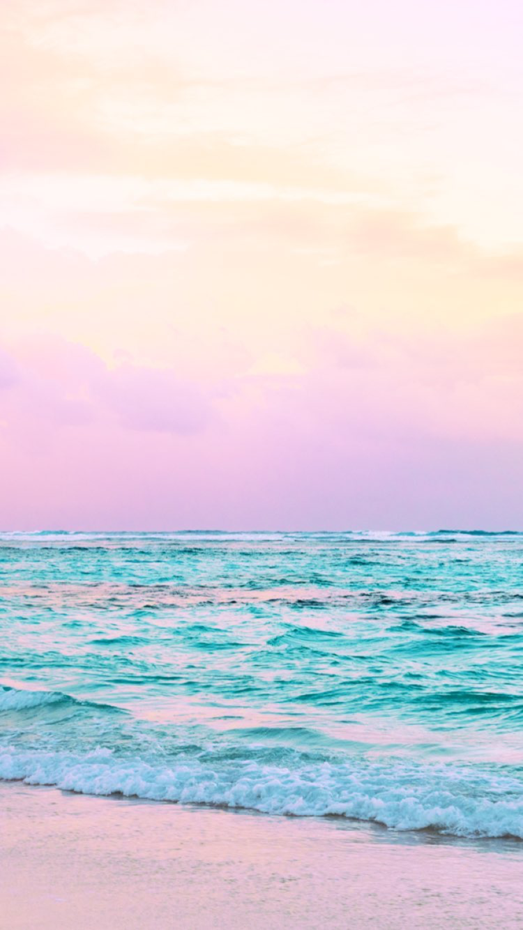 Matt Crump photography Pastel iPhone wallpaper ocean. Cute summer