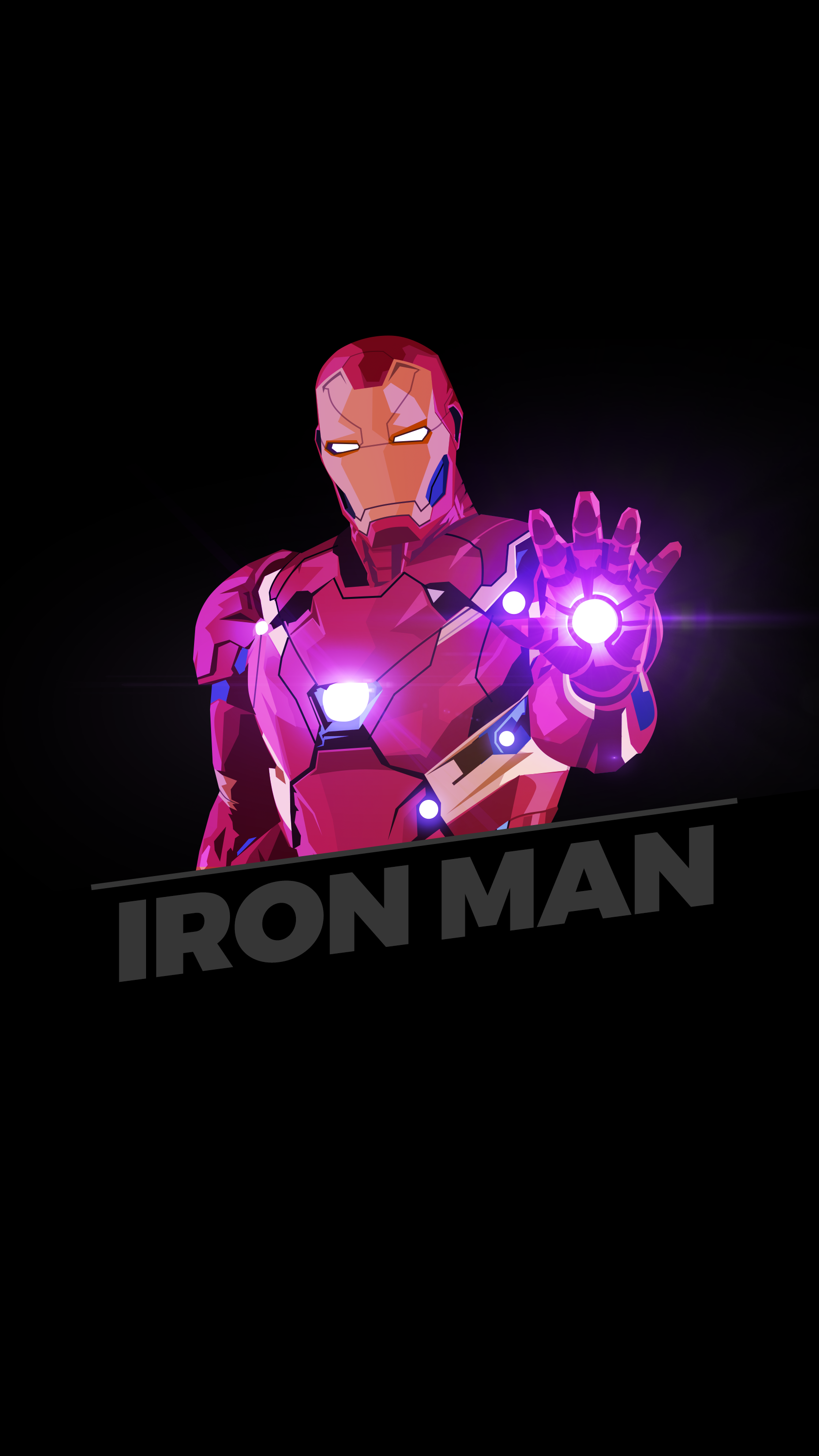 Iron Man Amoled Wallpaper, HD Wallpaper