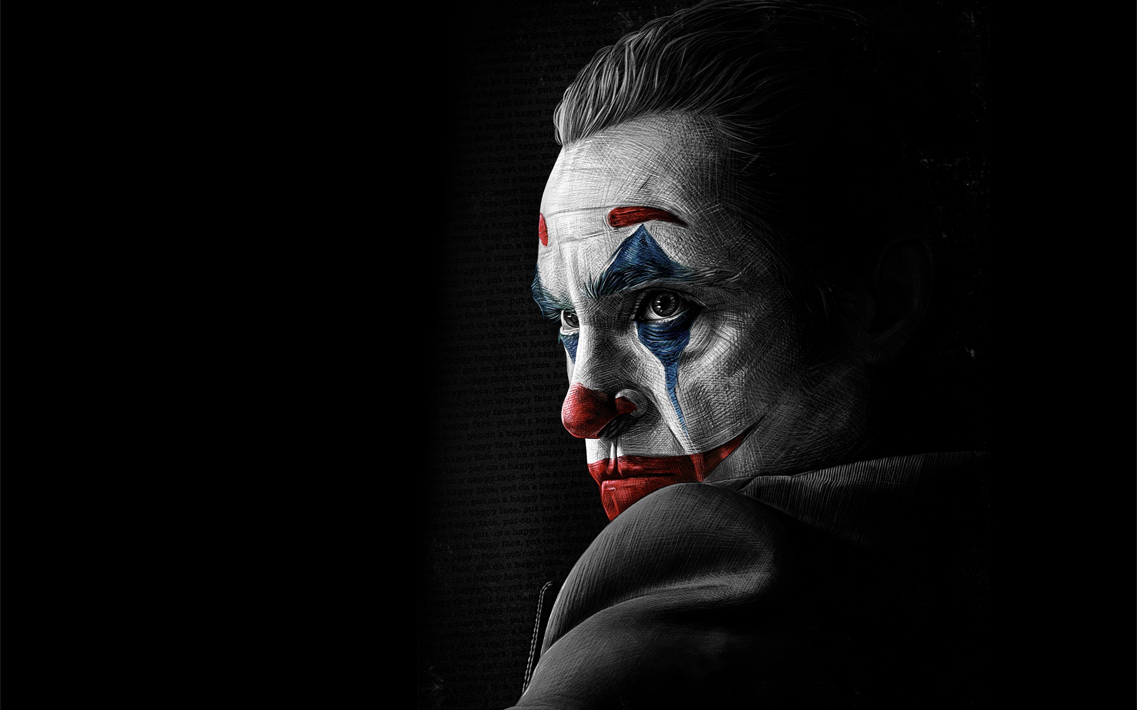 Picture Joker 2019 Joker hero Clown Joaquin Phoenix 3840x2400
