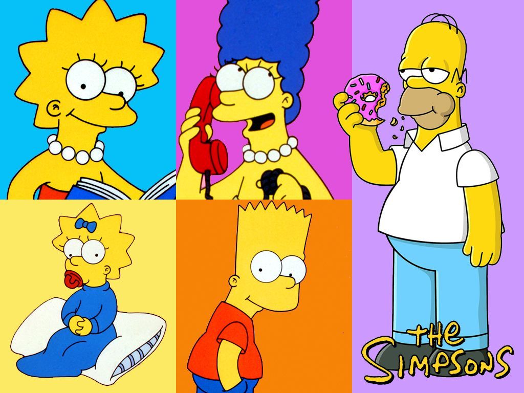 New Wallpaper The Simpsons 14856526 1024 (1024×768)