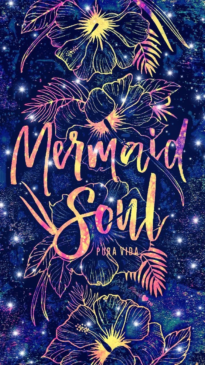Mermaid Soul Galaxy Wallpaper. Mermaid wallpaper, Mermaid quotes