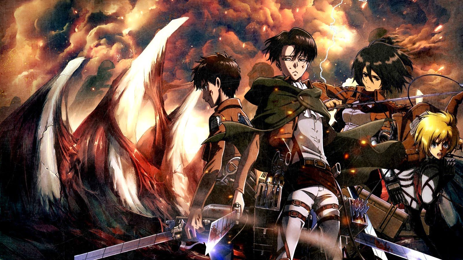 Attack On Titan 4k Wallpapers - Wallpaper Cave