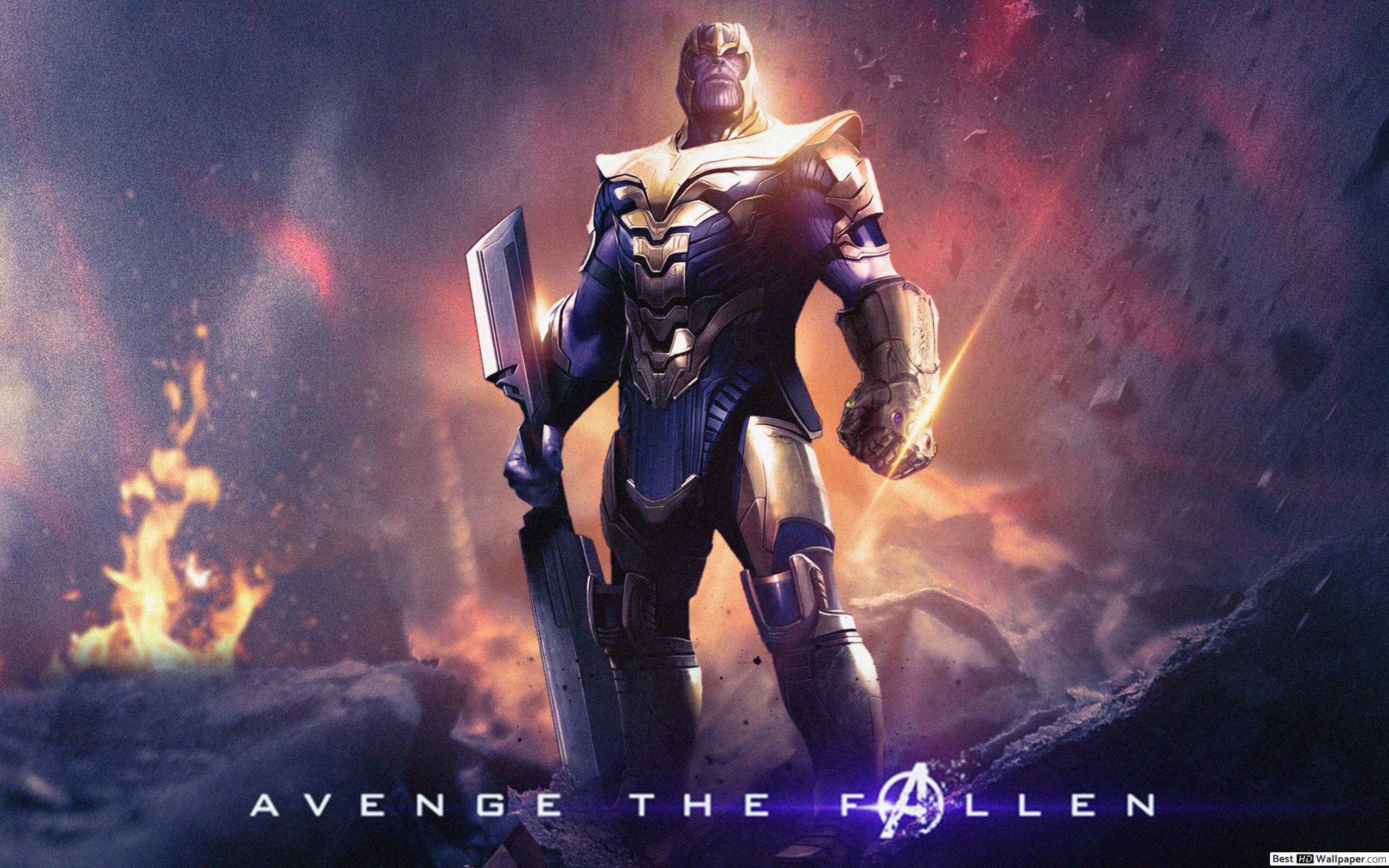 Thanos HD Wallpaper Endgame, HD Wallpaper & background Download