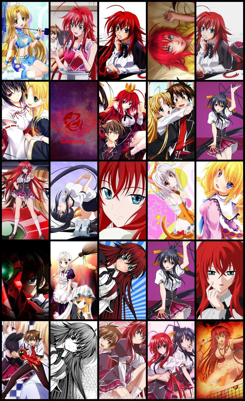 High School DxD Wallpaper For Mobile Phone (Part 01)