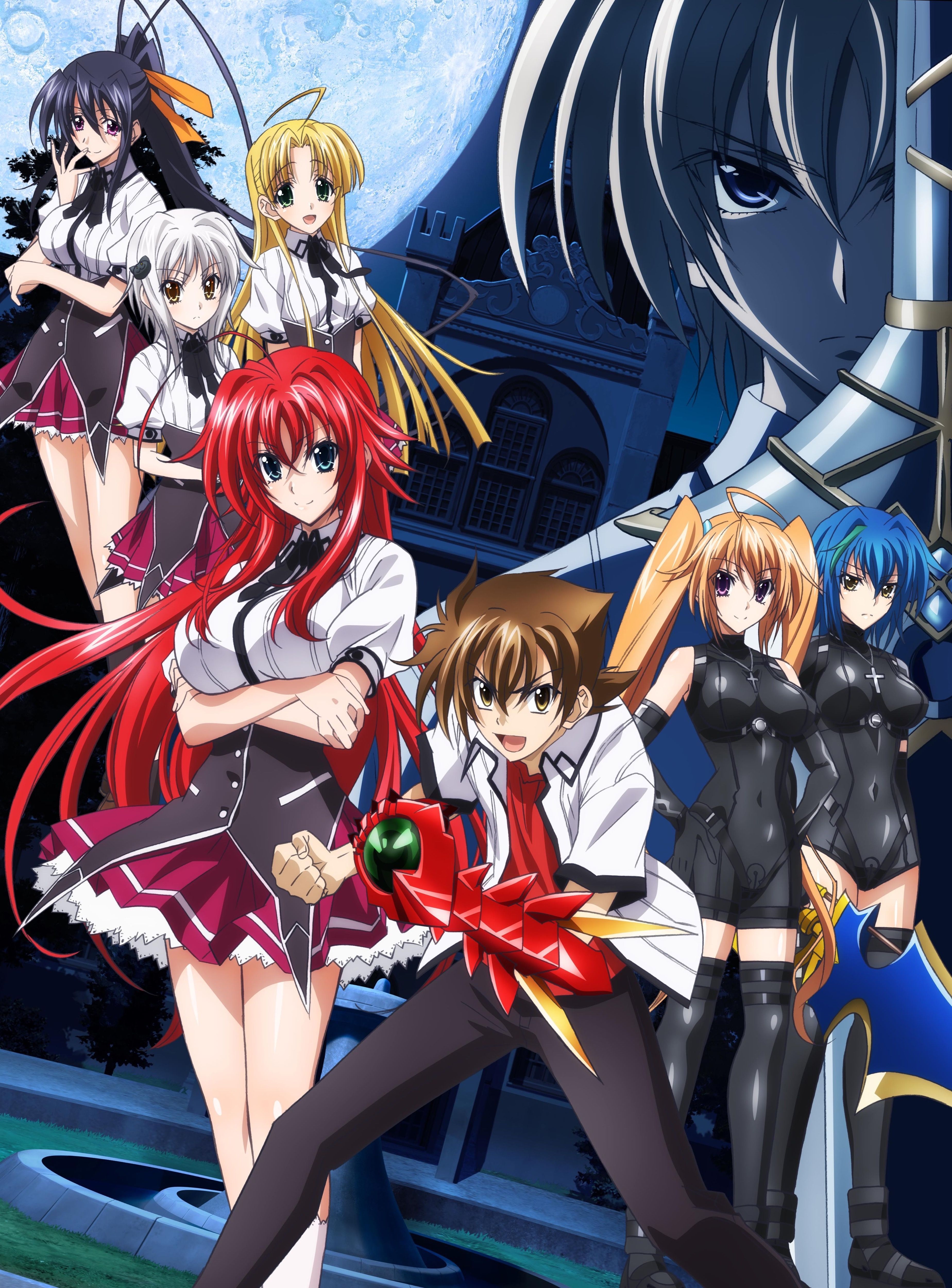 High School DxD TV Show Poster
