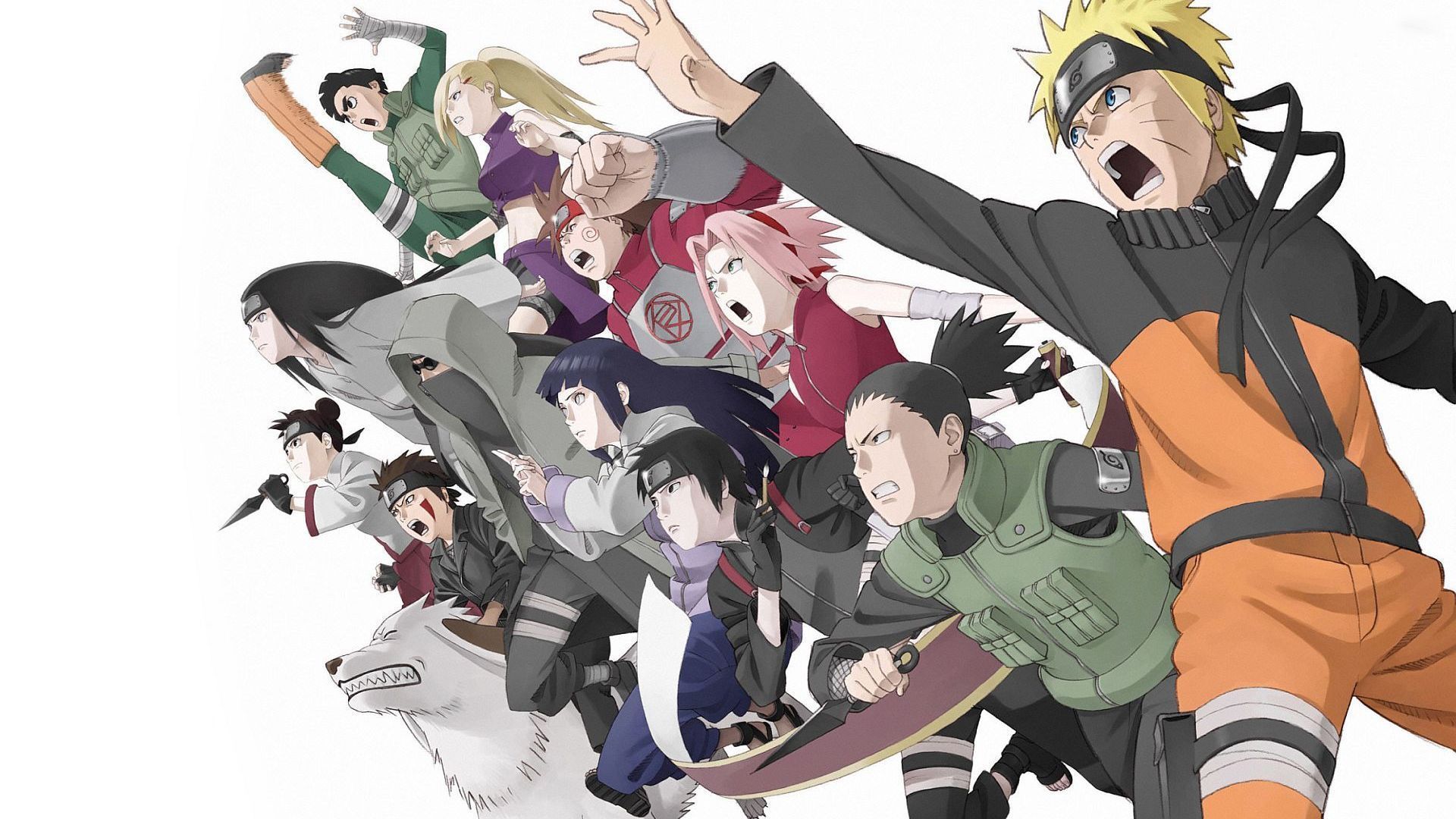 Naruto And Friends Shippuden Anime Wallpaper