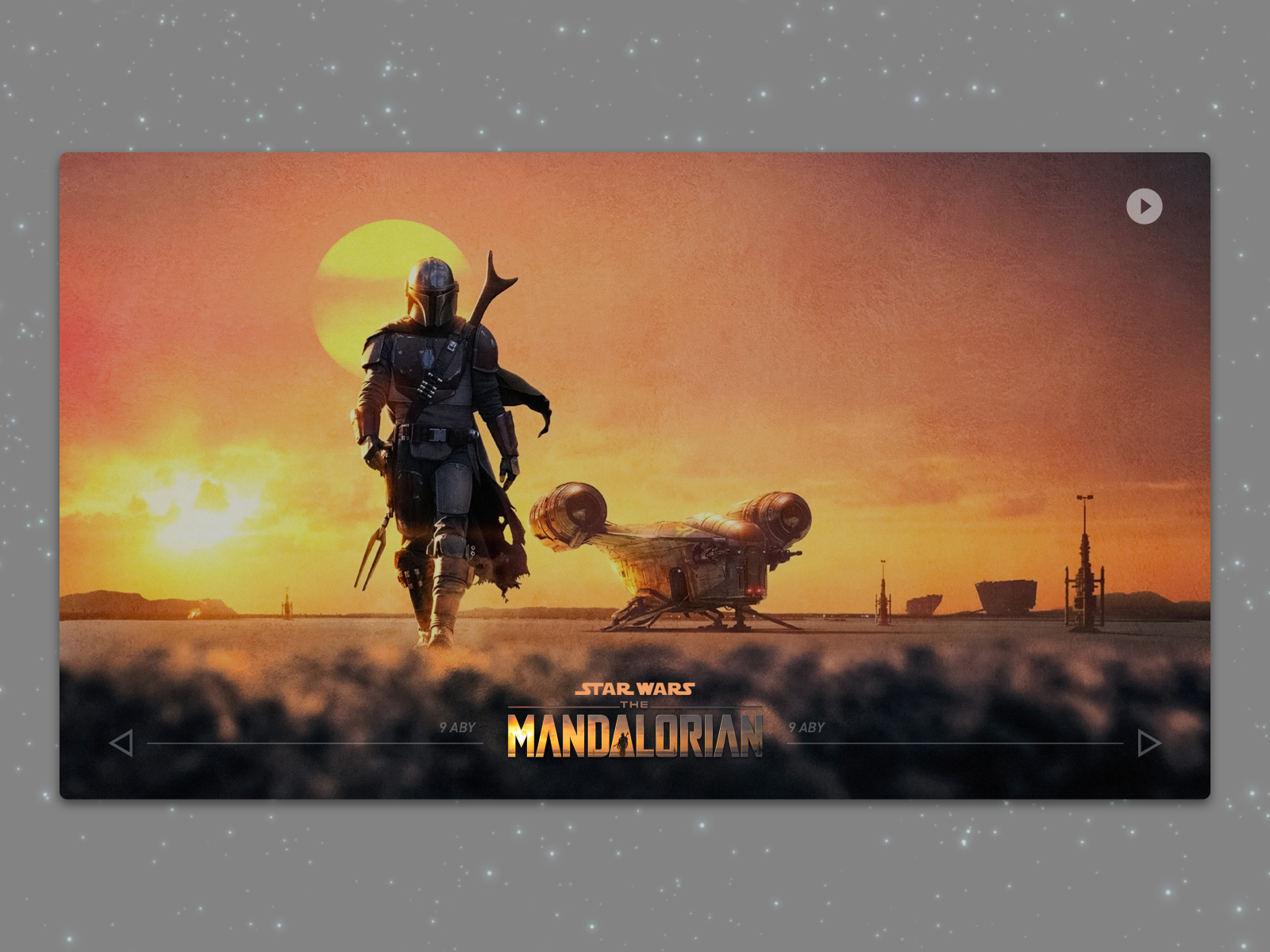 1.5: Star Wars: The Mandalorian Landing Page