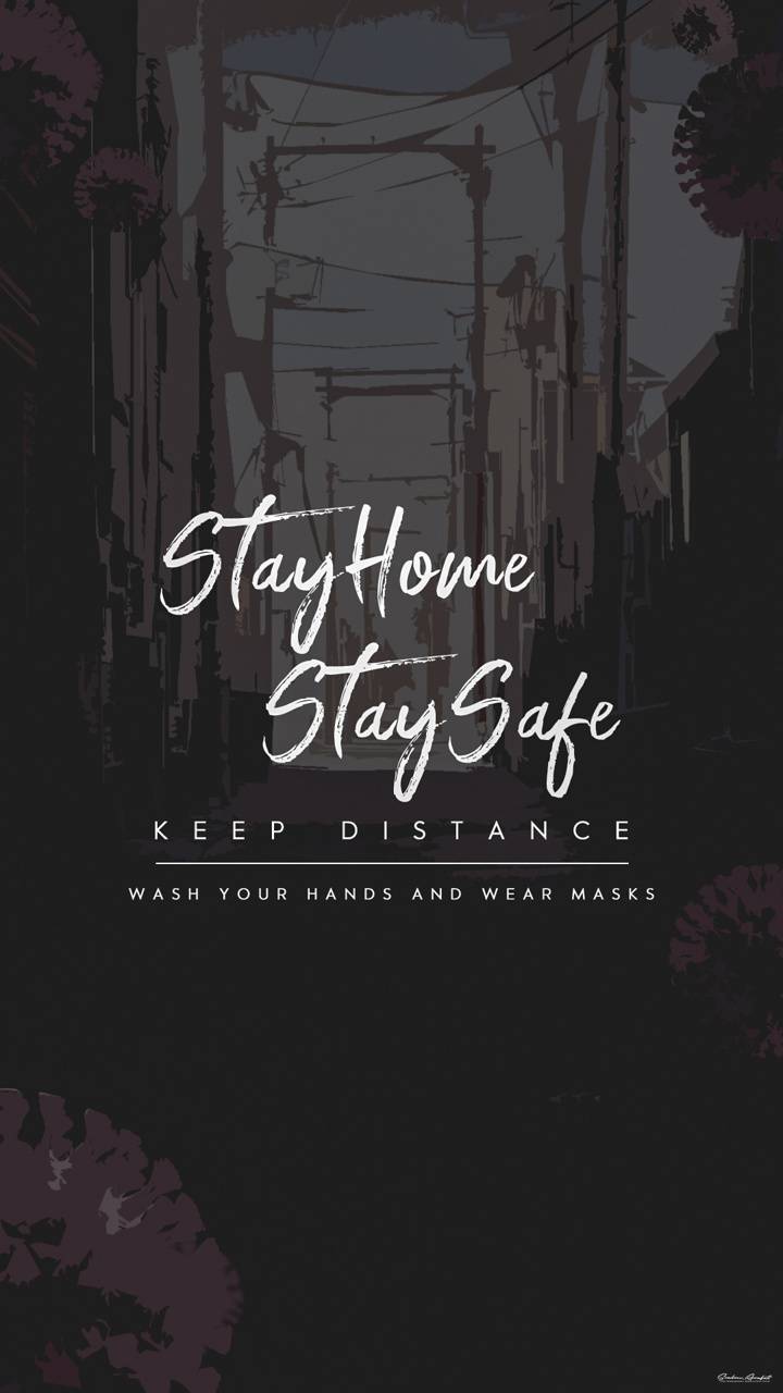 Stay Home wallpaper