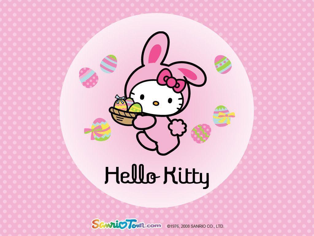 Hello Kitty Easter Wallpaper Free Hello Kitty Easter