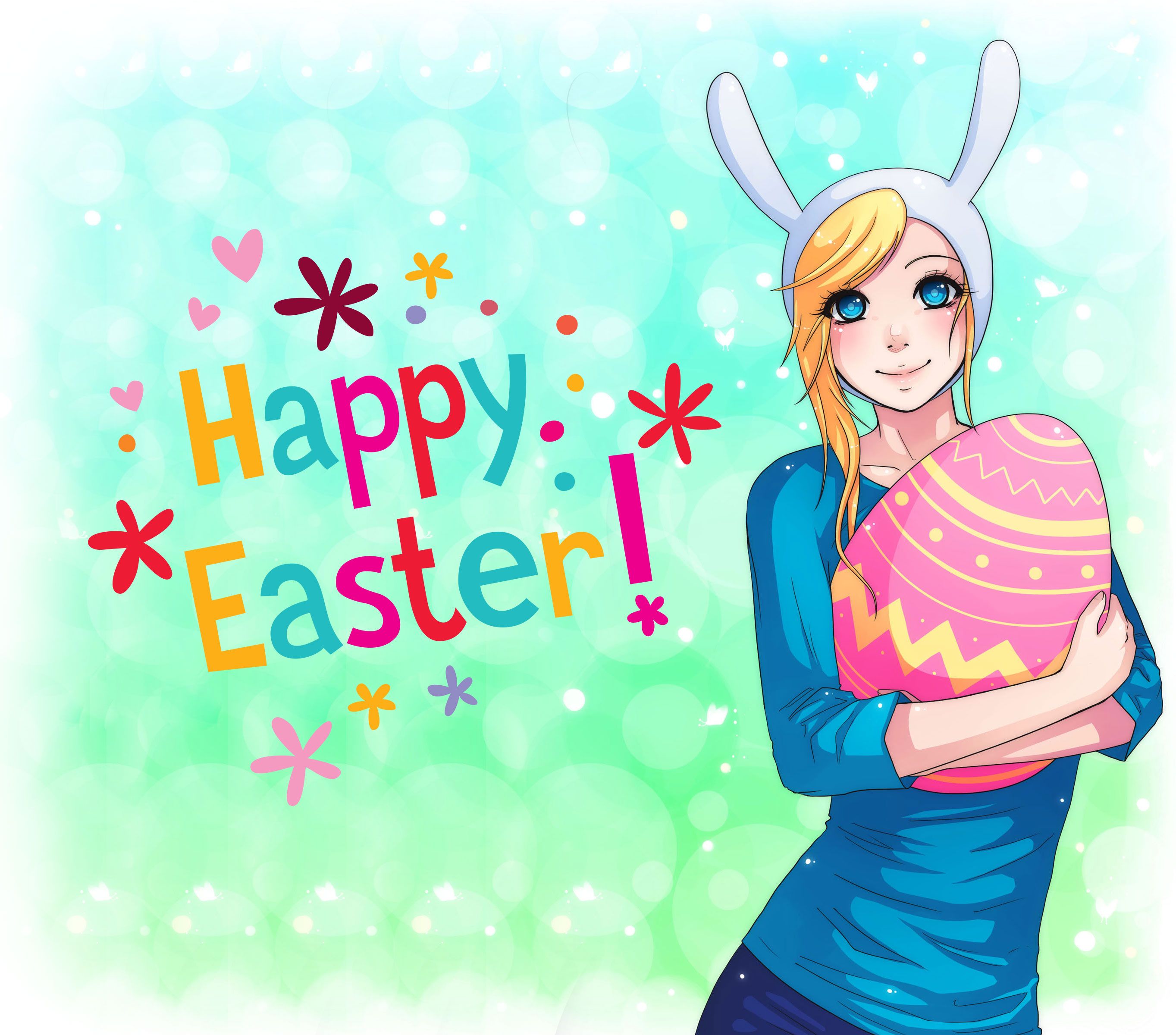 EASTER holiday candy sweets dessert wallpaperx2400