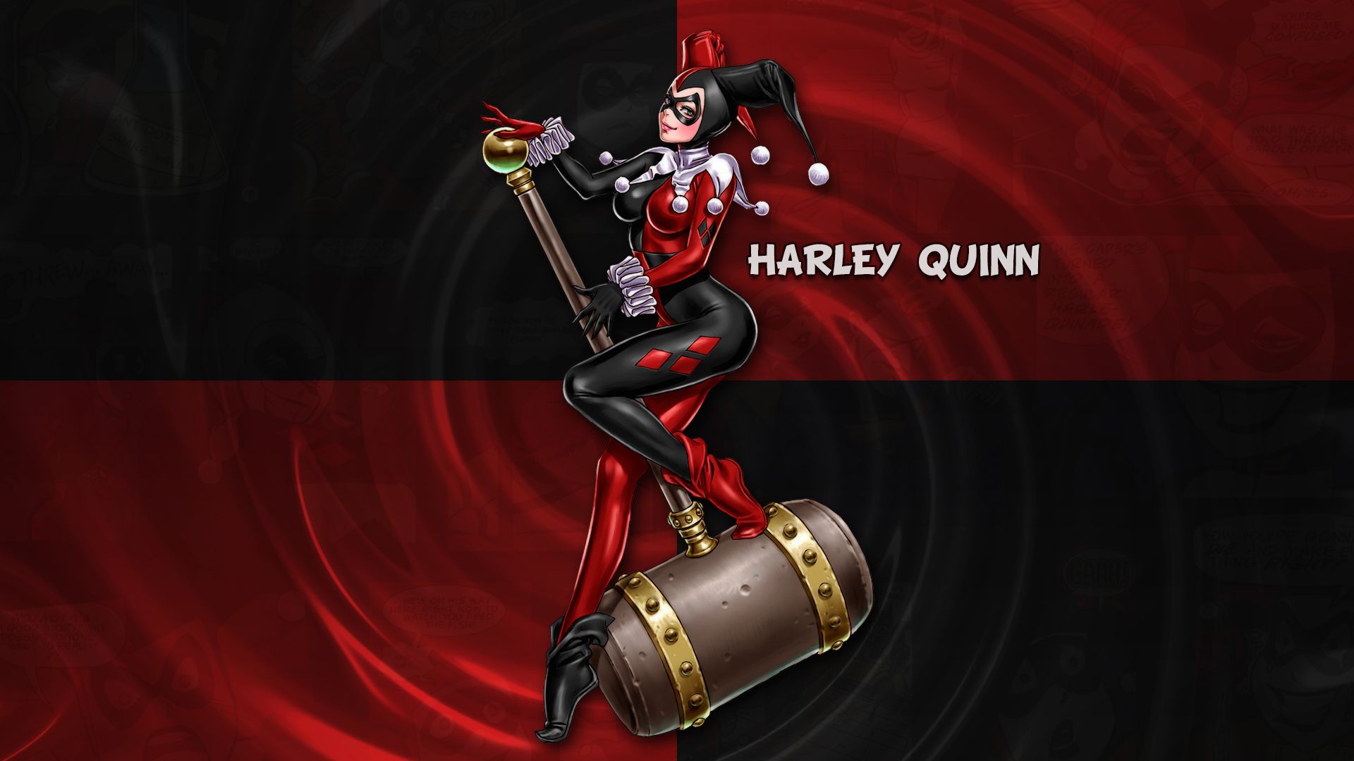 Retro Harley Quinn Wallpapers - Wallpaper Cave