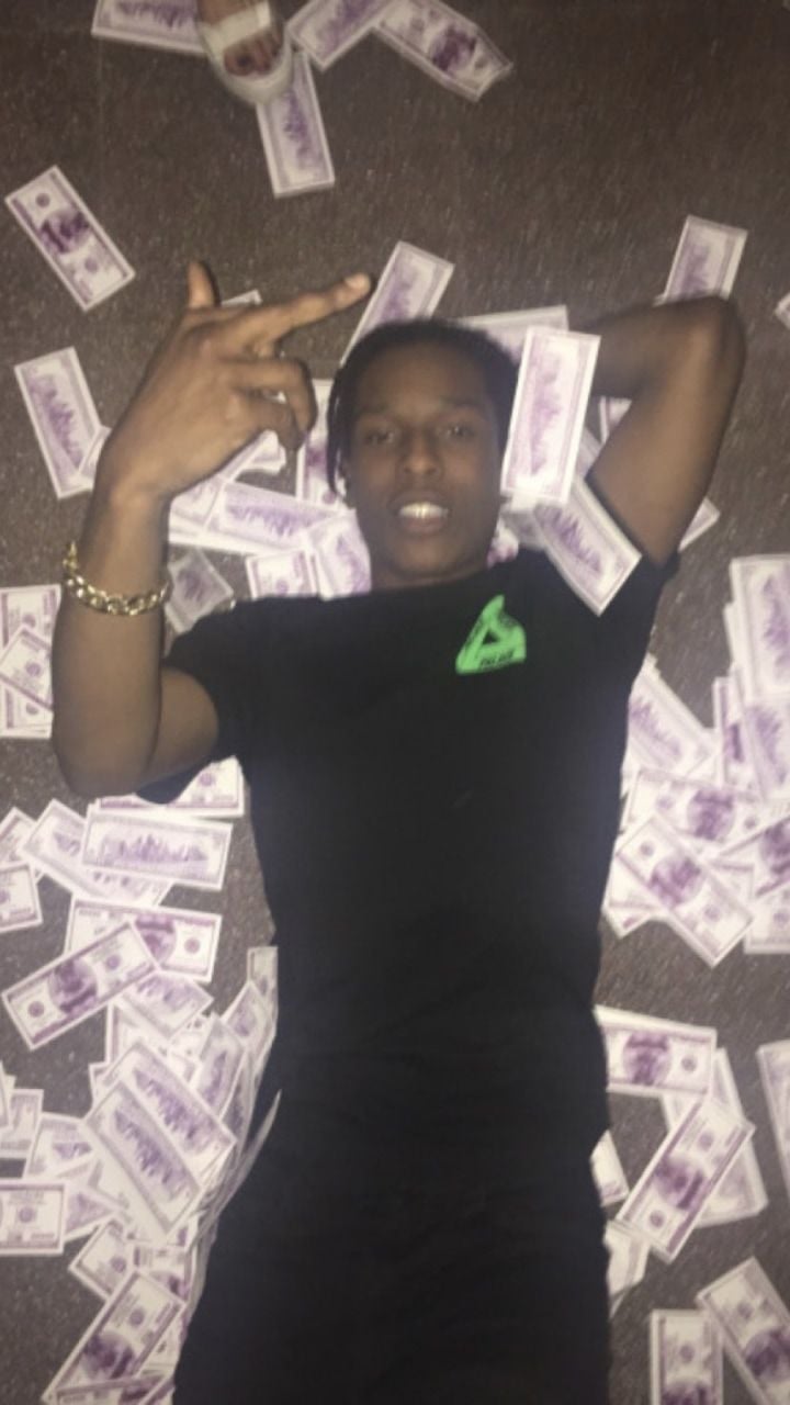 a$ap rocky wallpaper purple