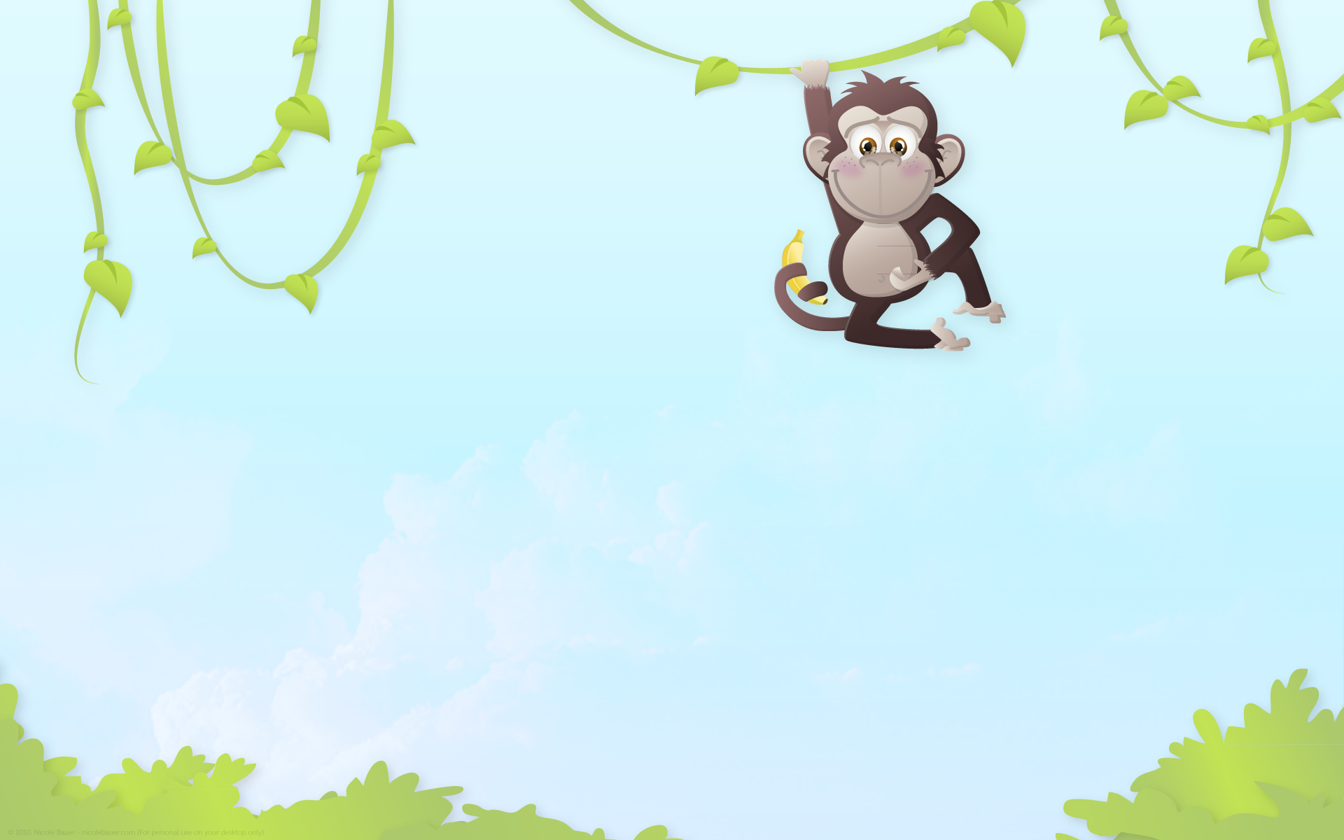 Animated Monkey Wallpaper