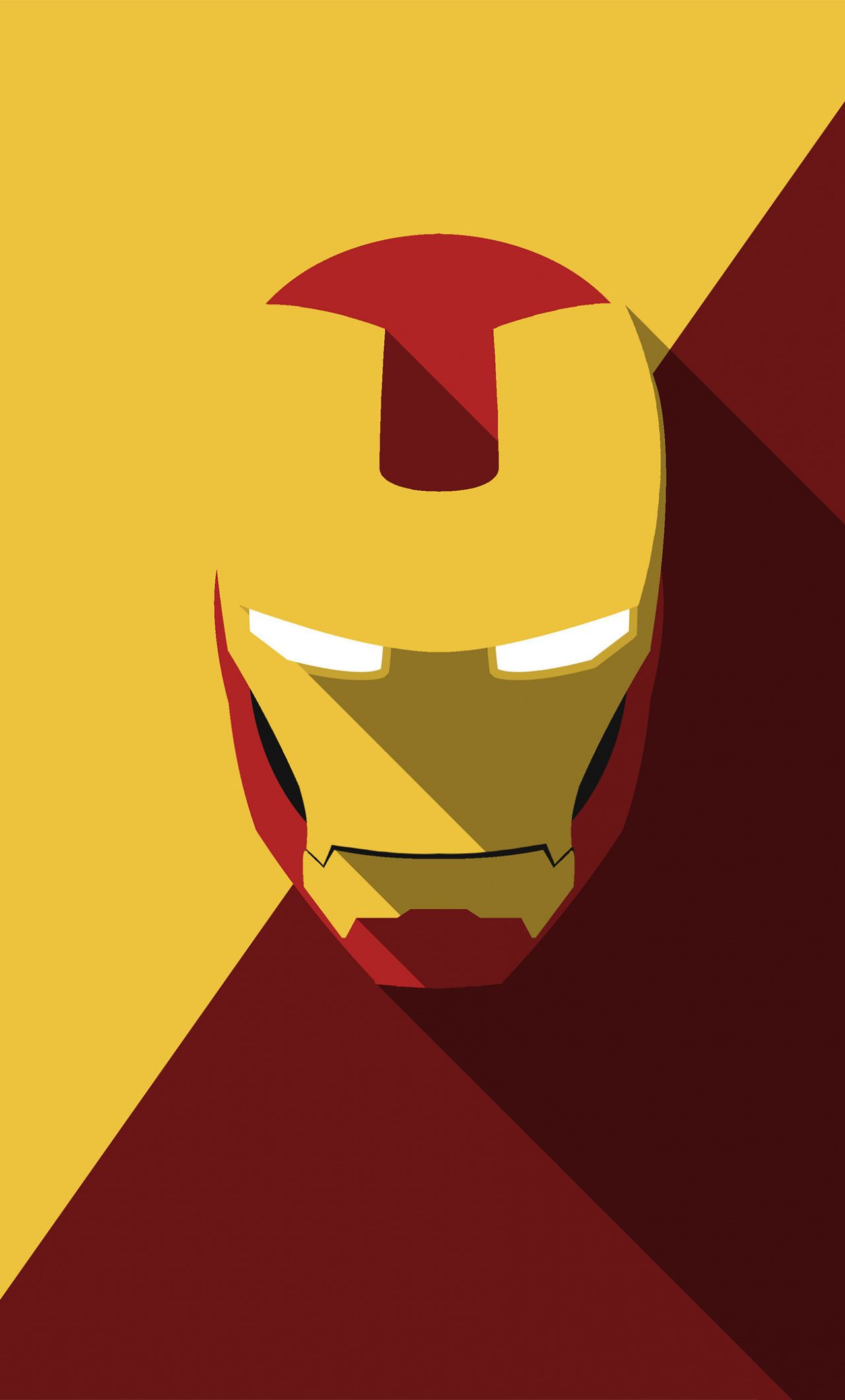 Download 1280x2120 Wallpaper Iron Man, Helmet, Minimal, Iphone 6