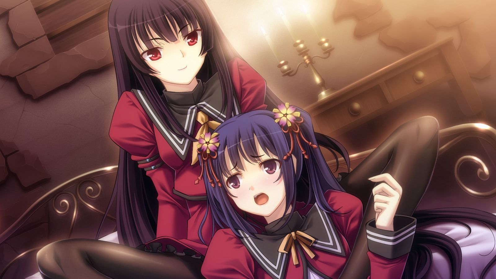 Download wallpaper 1600x900 tenshi no hane wo fumanaide, girl