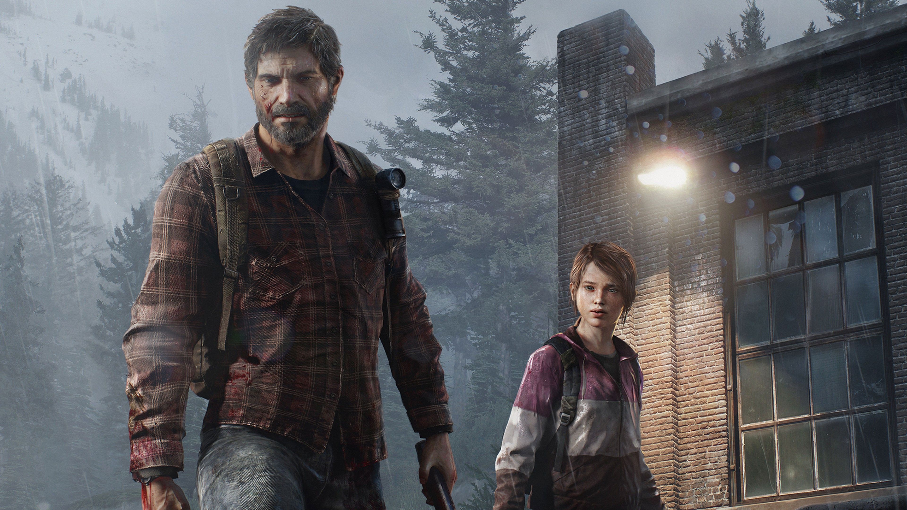 The Last of Us #Joel video games #Ellie #4K #wallpaper