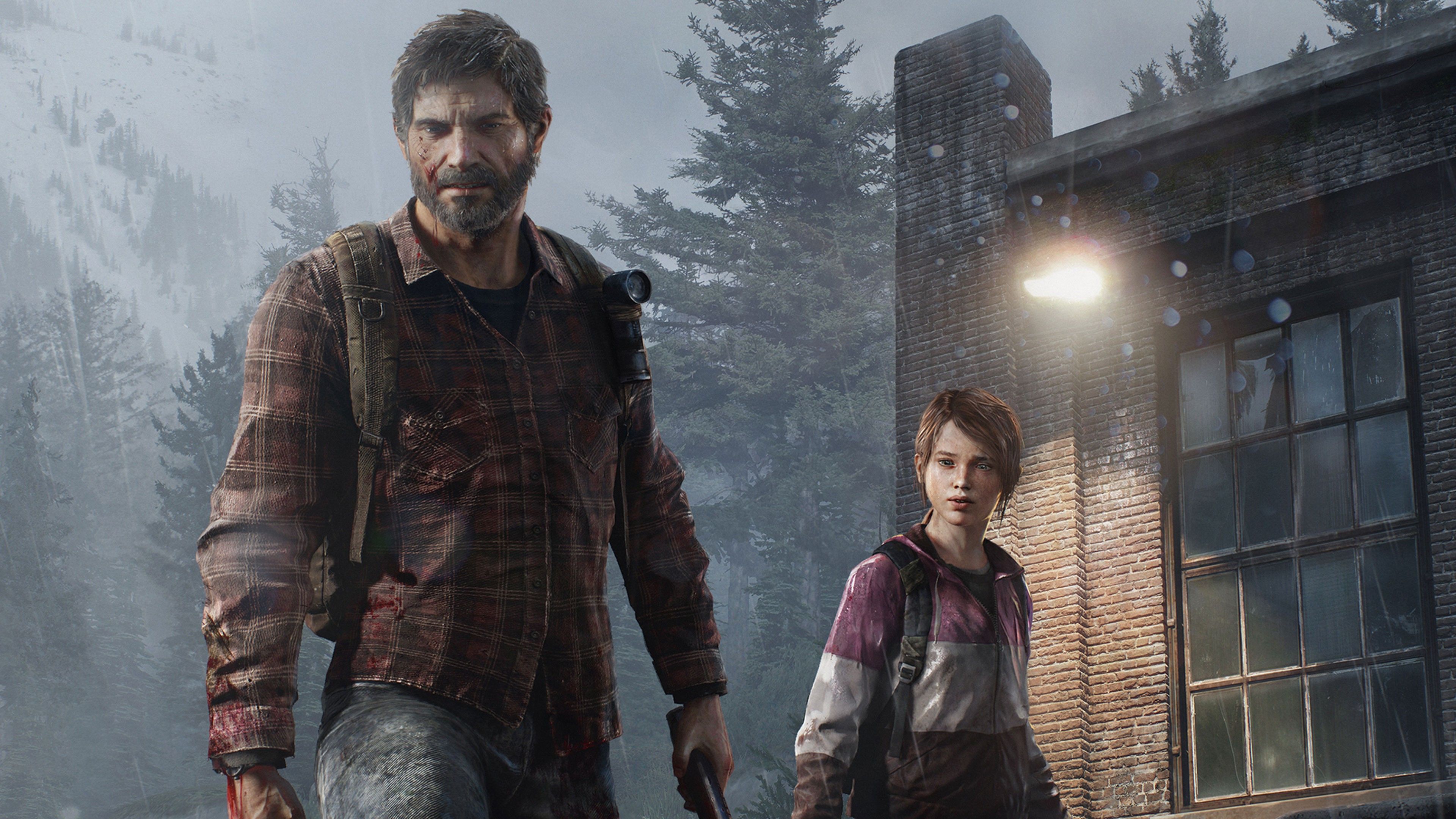 The Last of Us Wallpaper 4K, Joel, Sarah, Passion