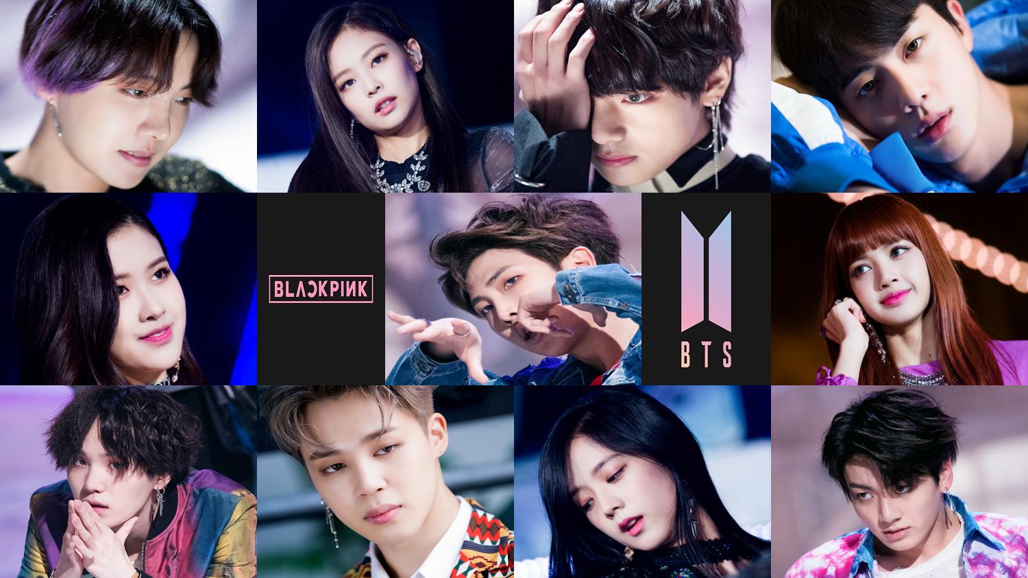 BTS And Blackpink Wallpaper