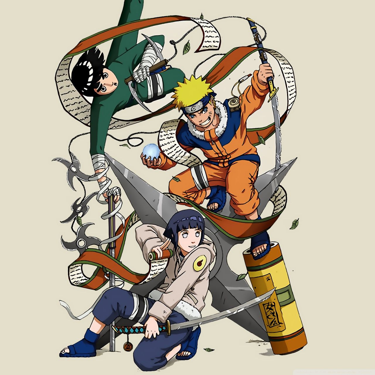 Naruto Hyuuga Hinata And Naruto Uzumaki Ultra HD Desktop