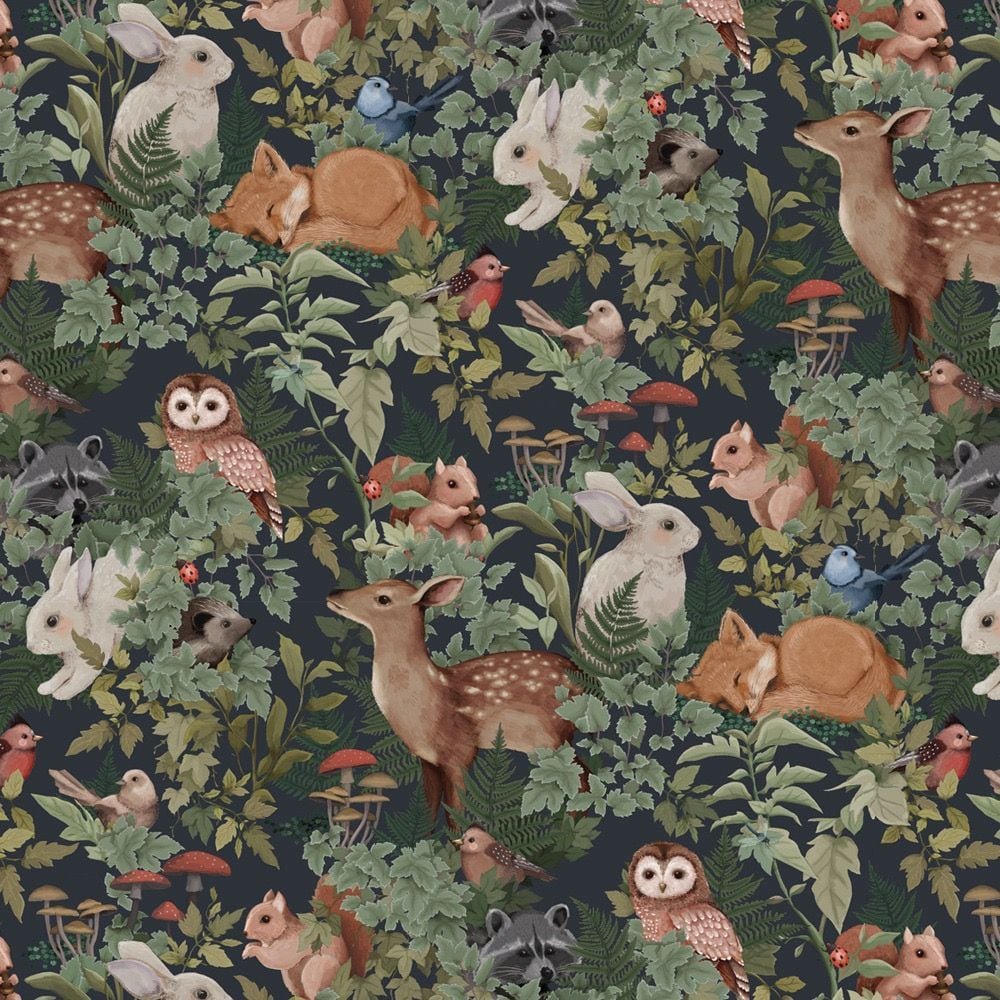 cottagecore. Woodland wallpaper